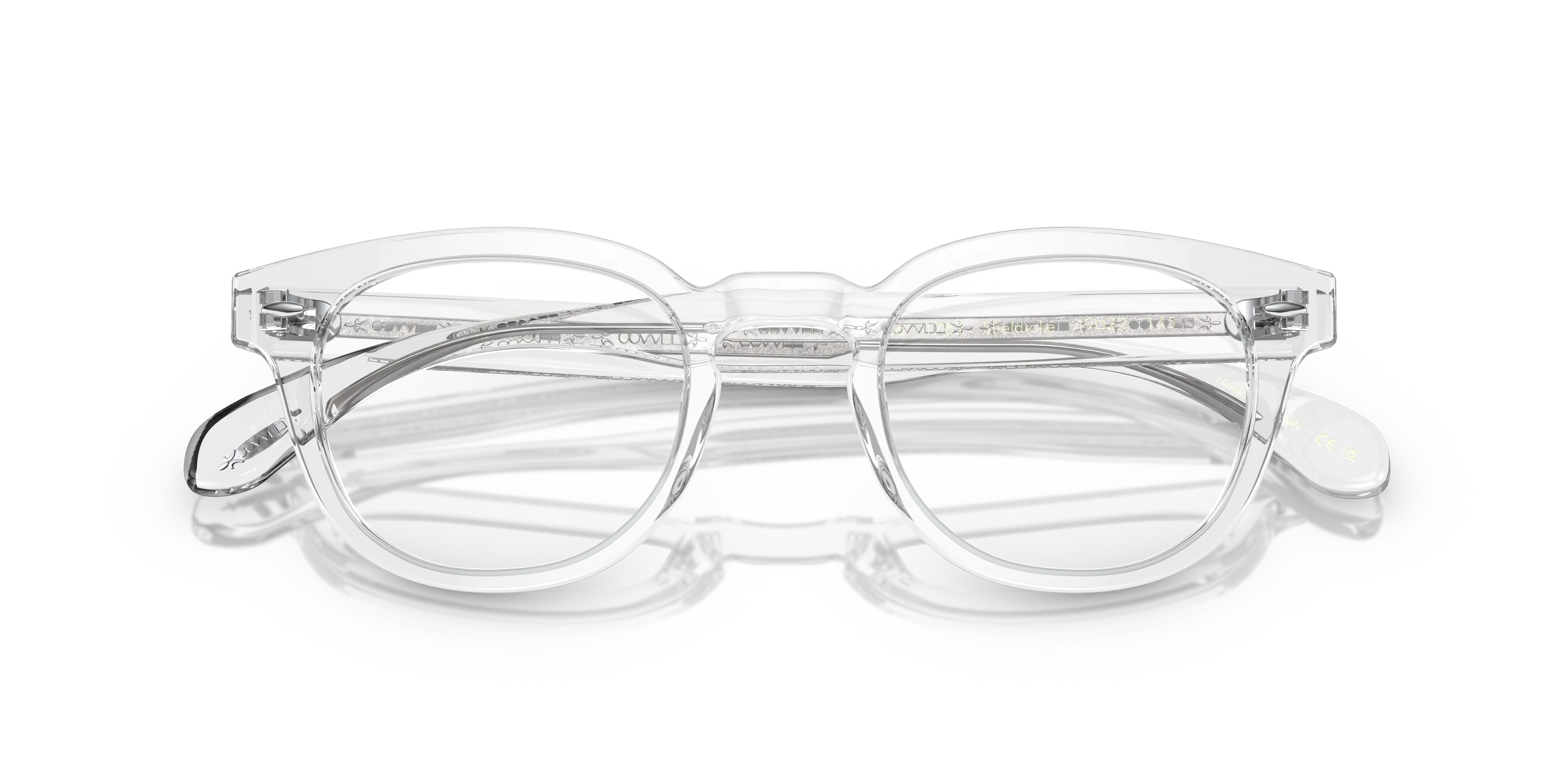 Oliver Peoples OV5036 SHELDRAKE 1762 Montature da vista Acetato Trasparente Trasparente Pantos Normale - immagine 2