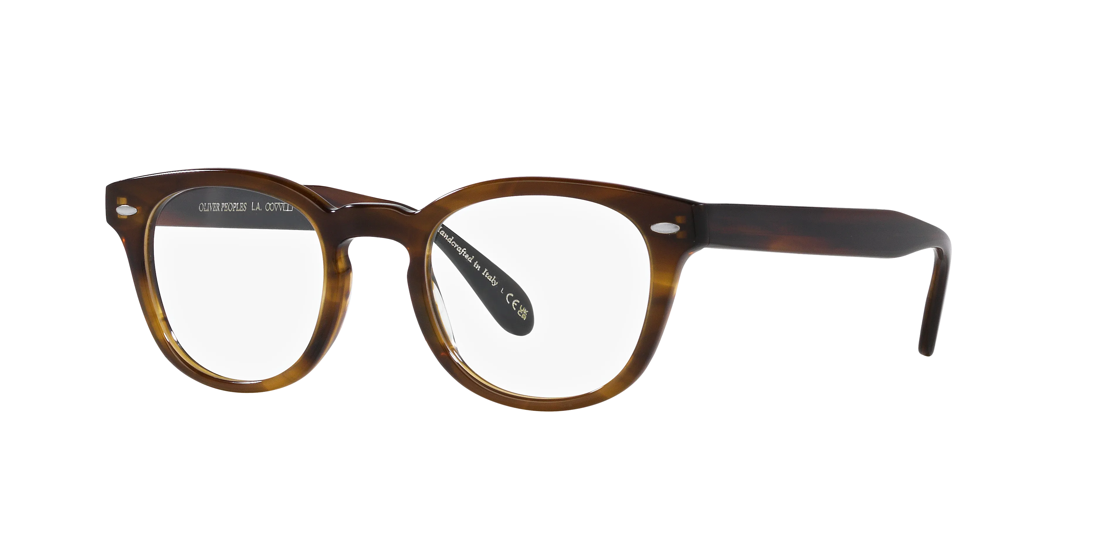 Oliver Peoples OV5036 SHELDRAKE 1677 Montature da vista Acetato Marrone Trasparente Pantos Normale - immagine 1