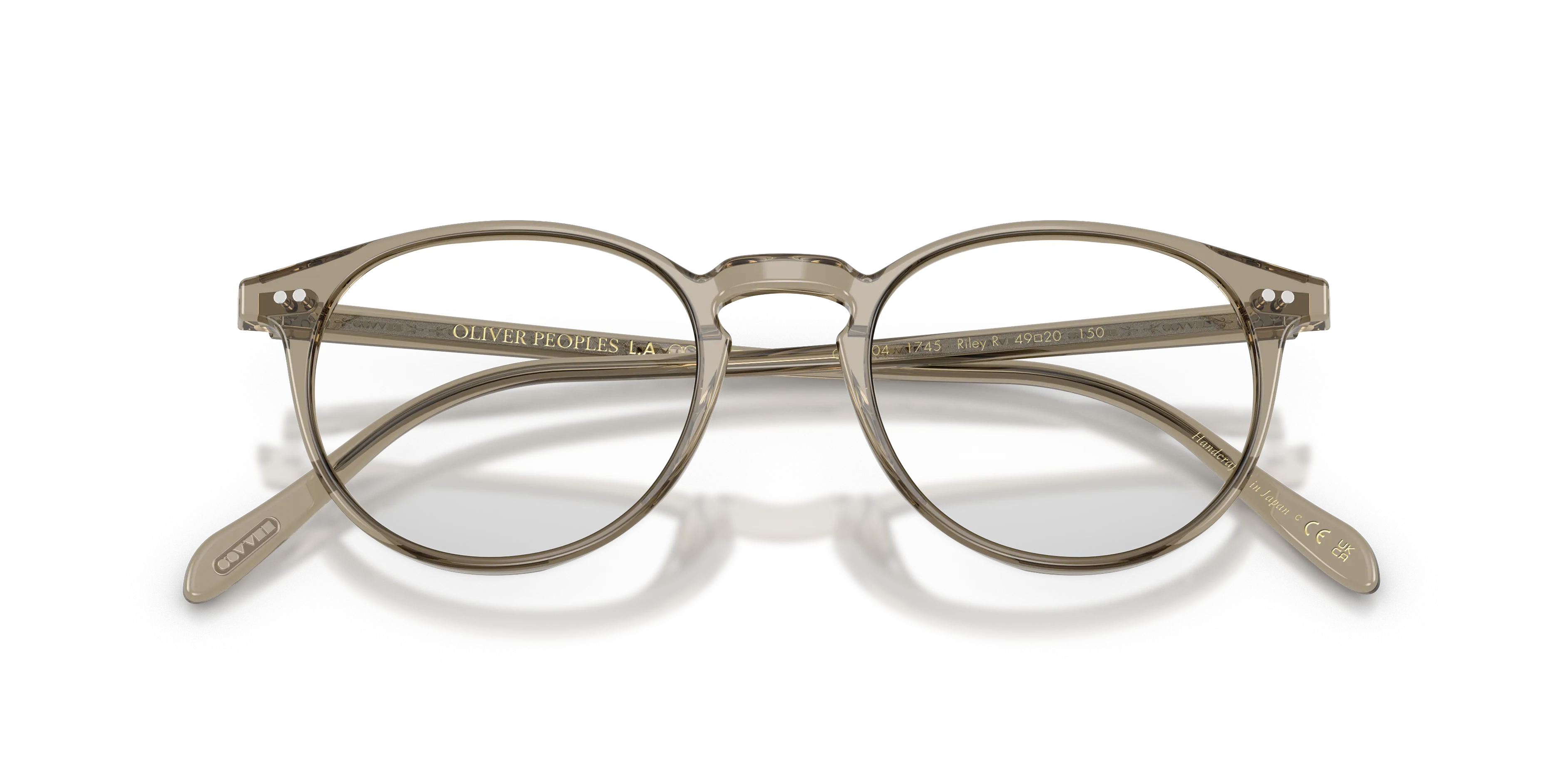 Oliver Peoples OV5004 RILEY-R 1745 Montature da vista Acetato Verde Trasparente Pantos Normale - immagine 2