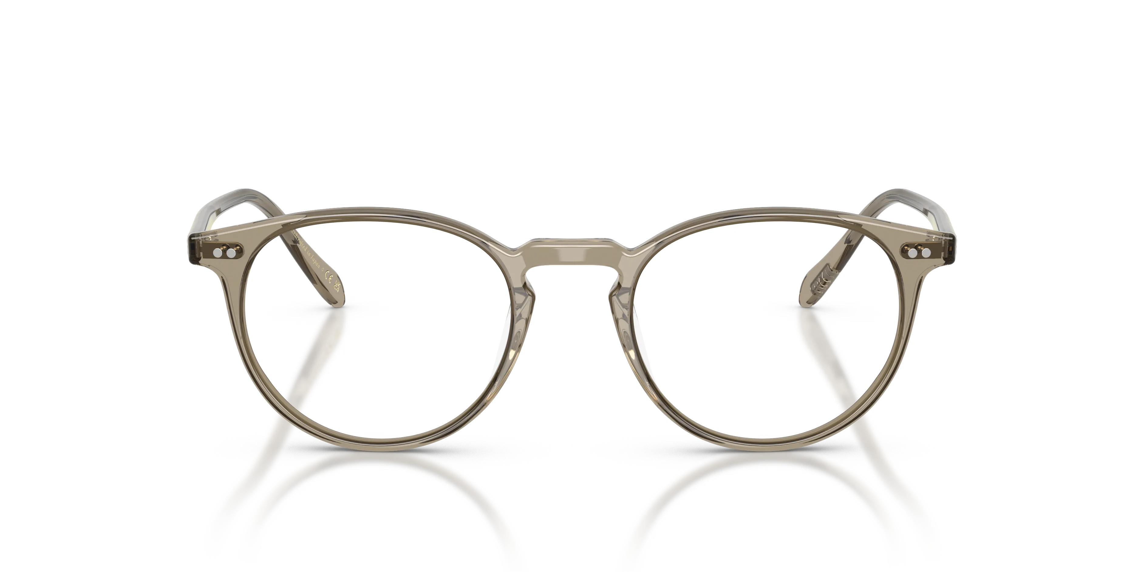 Oliver Peoples OV5004 RILEY-R 1745 Montature da vista Acetato Verde Trasparente Pantos Normale - immagine 3