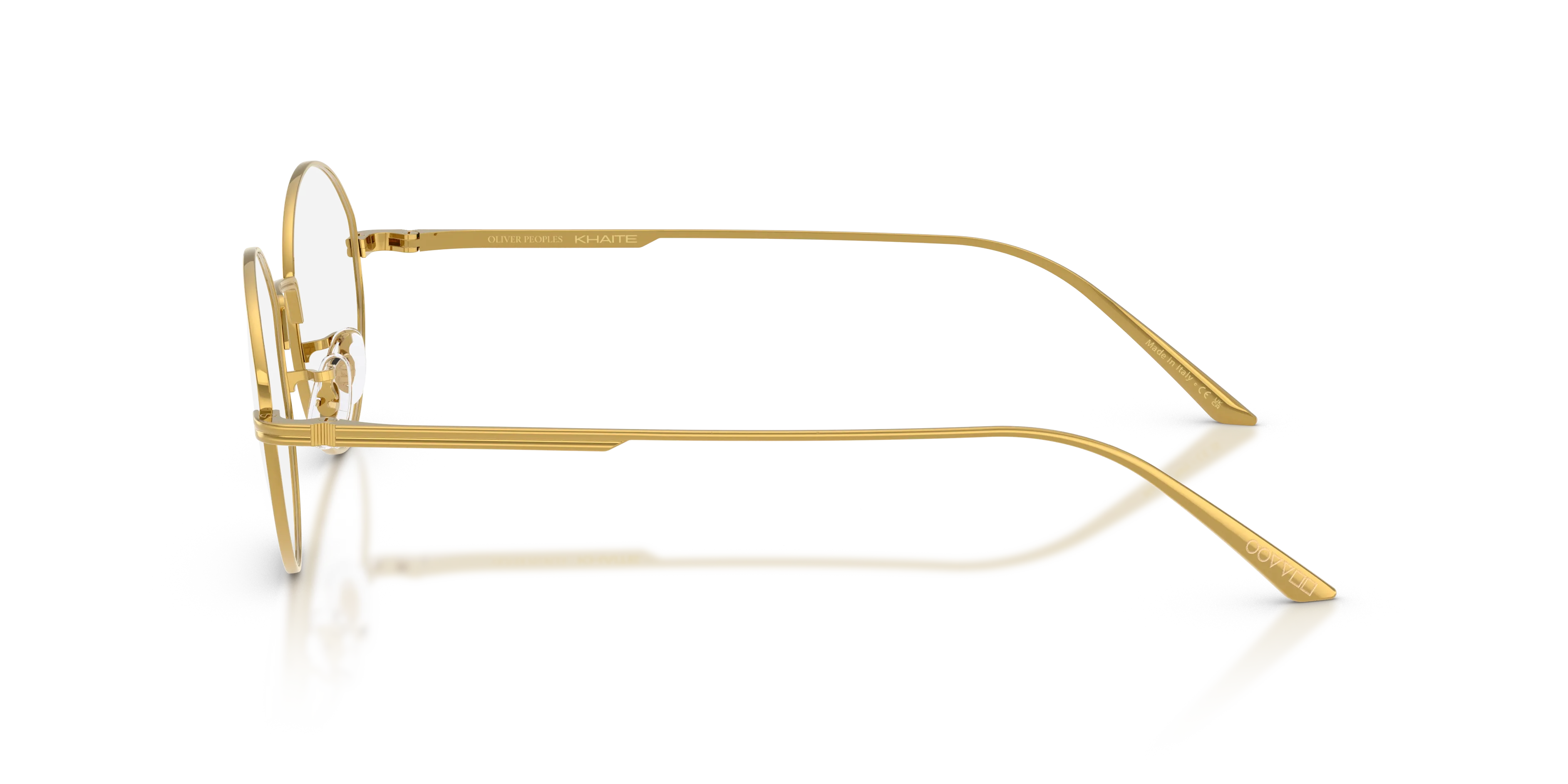 Oliver Peoples OV1376S 1994C 5332SB Occhiali da sole Metallo Oro Trasparente Rotonda Normale - immagine 4