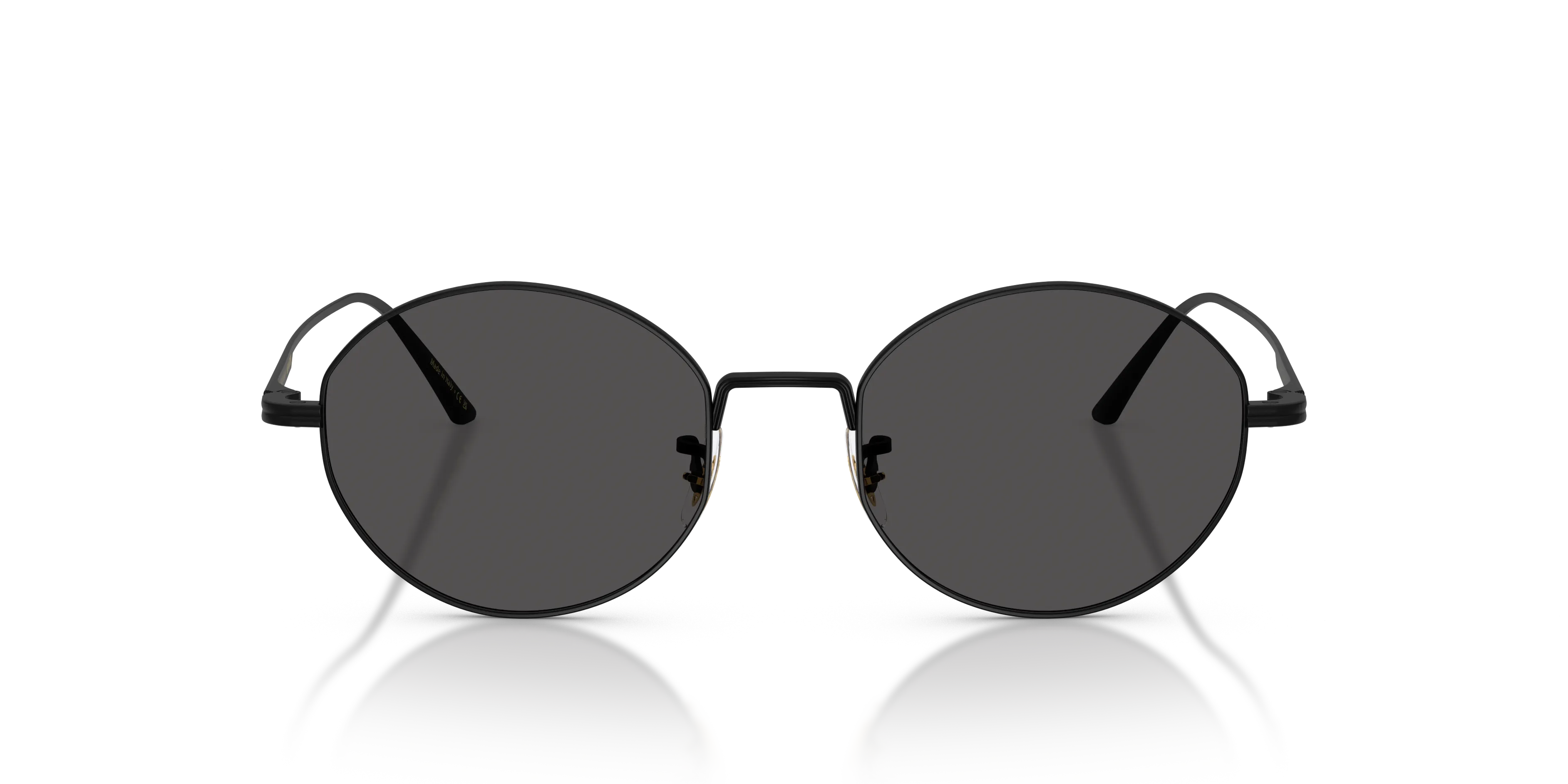 Oliver Peoples OV1376S 1994C 506287 Occhiali da sole Metallo Nero Grigio Rotonda Normale - immagine 3