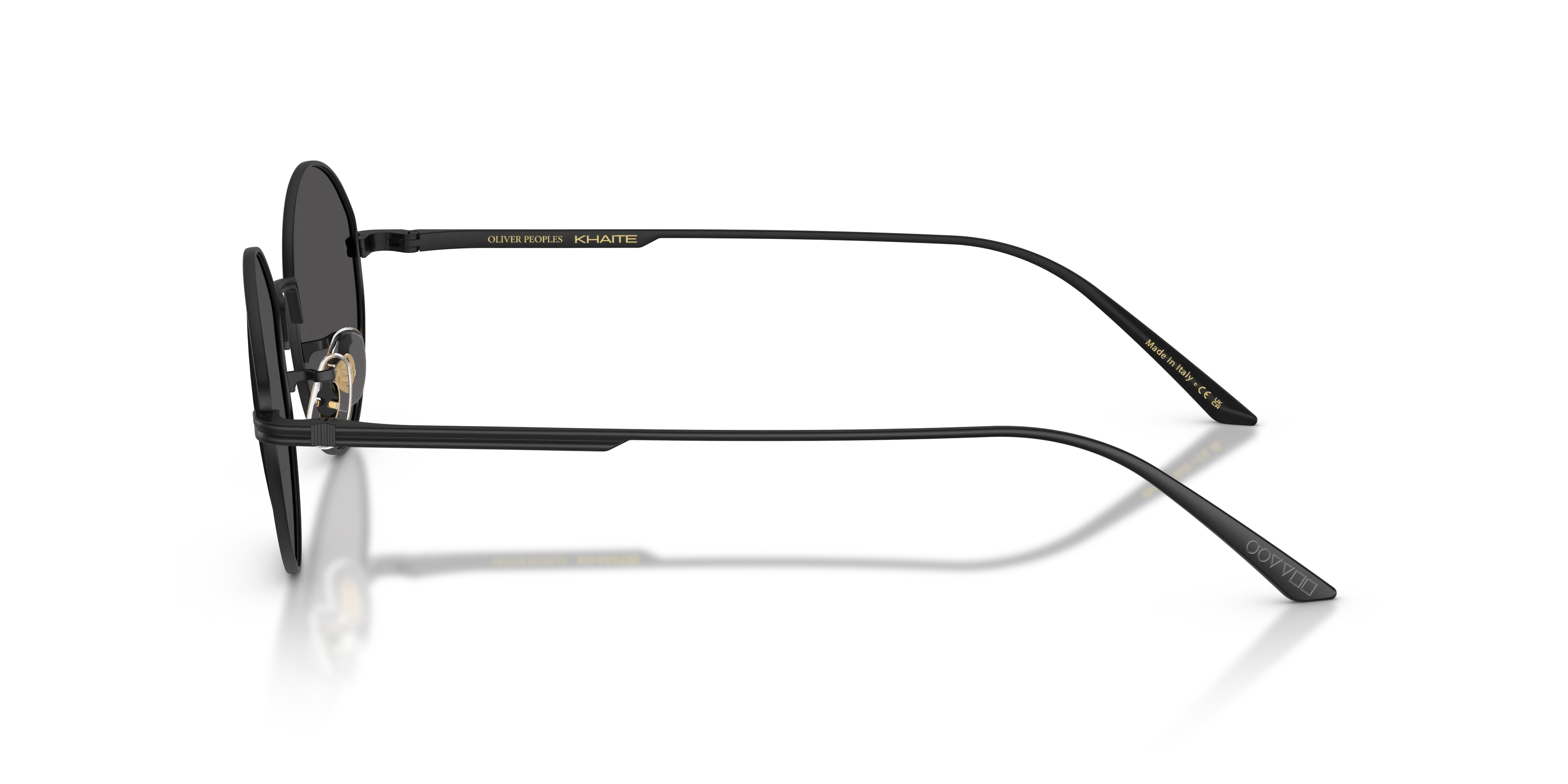 Oliver Peoples OV1376S 1994C 506287 Occhiali da sole Metallo Nero Grigio Rotonda Normale - immagine 4