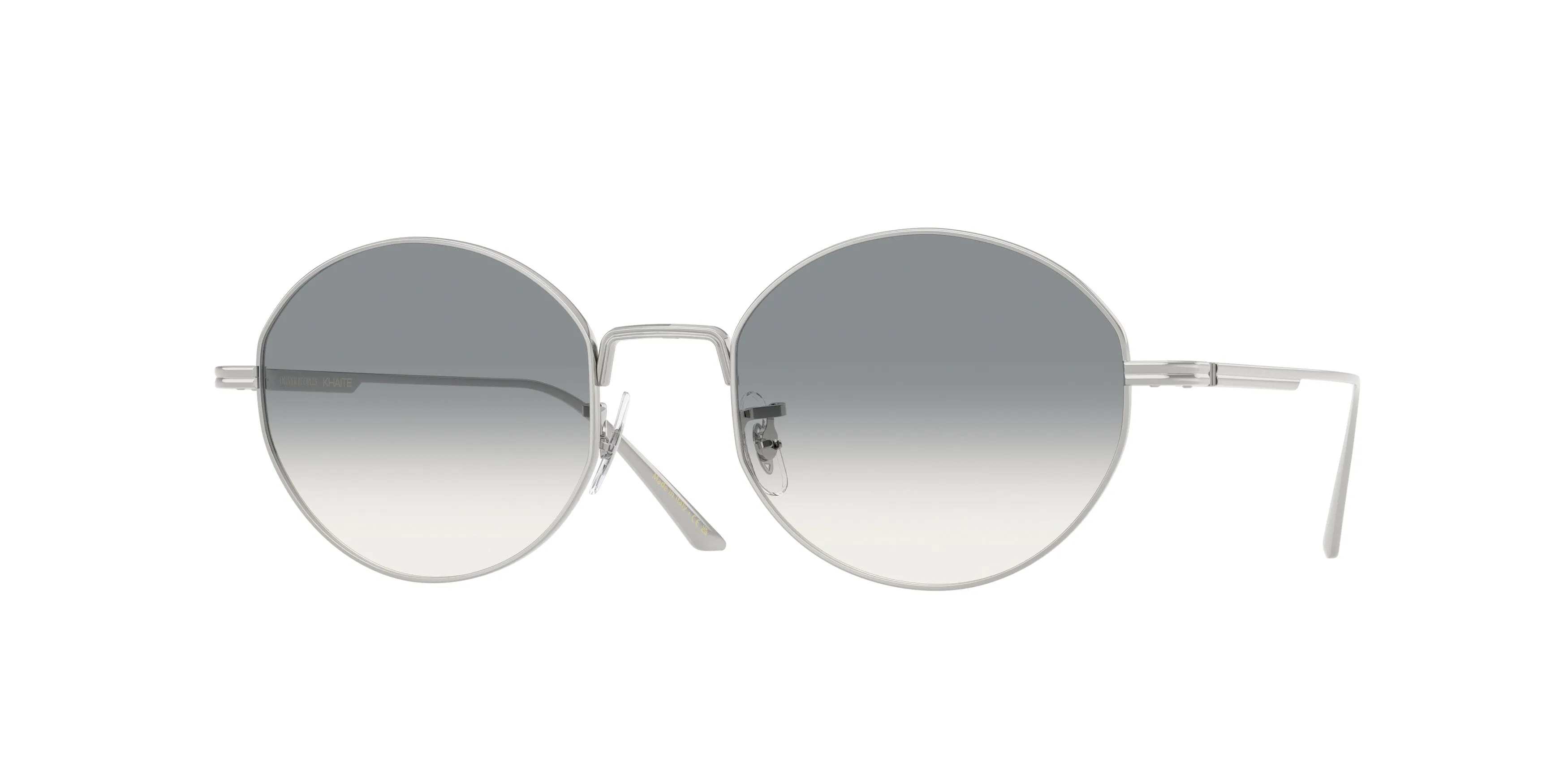 Oliver Peoples OV1376S 1994C 503611 Occhiali da sole Metallo Argento Grigio Rotonda Normale Sfumato - immagine 1