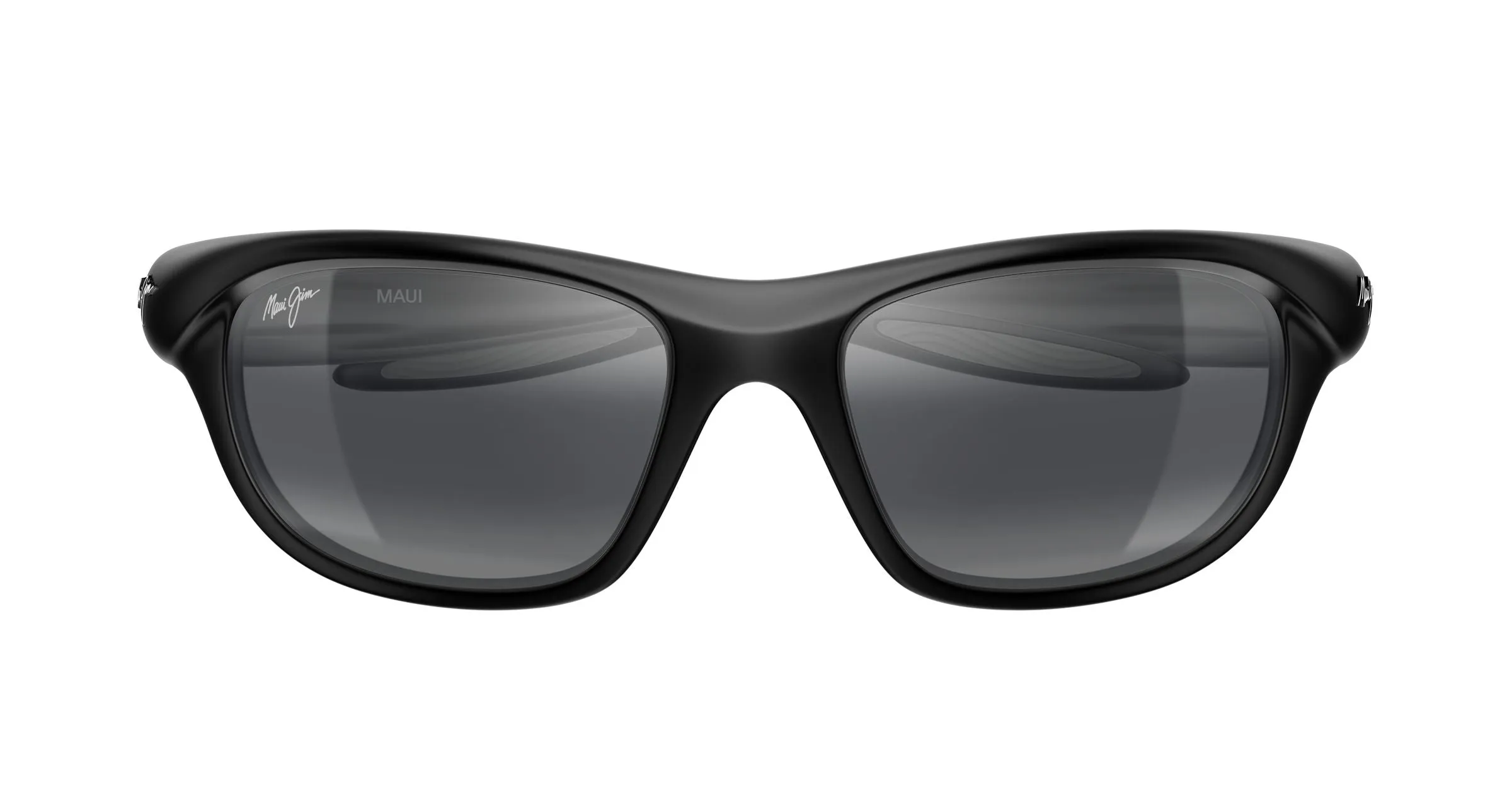 Maui Jim MJ0349S 001 Occhiali da sole Bio-iniettato Nero Grigio Squadrata - immagine 2