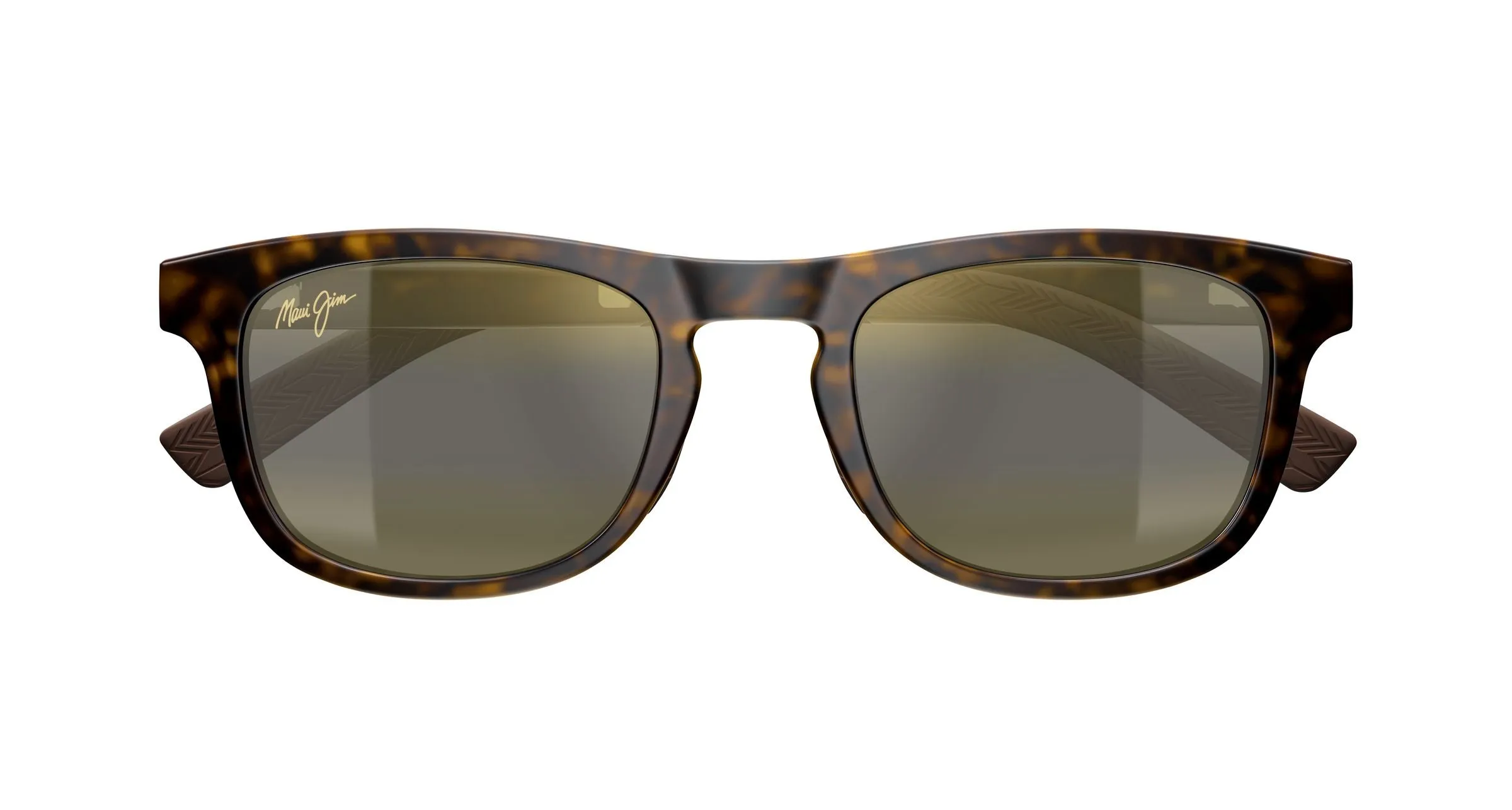 Maui Jim MJ0342S 002 Occhiali da sole Bio-iniettato Havana Bronzo Squadrata - immagine 2