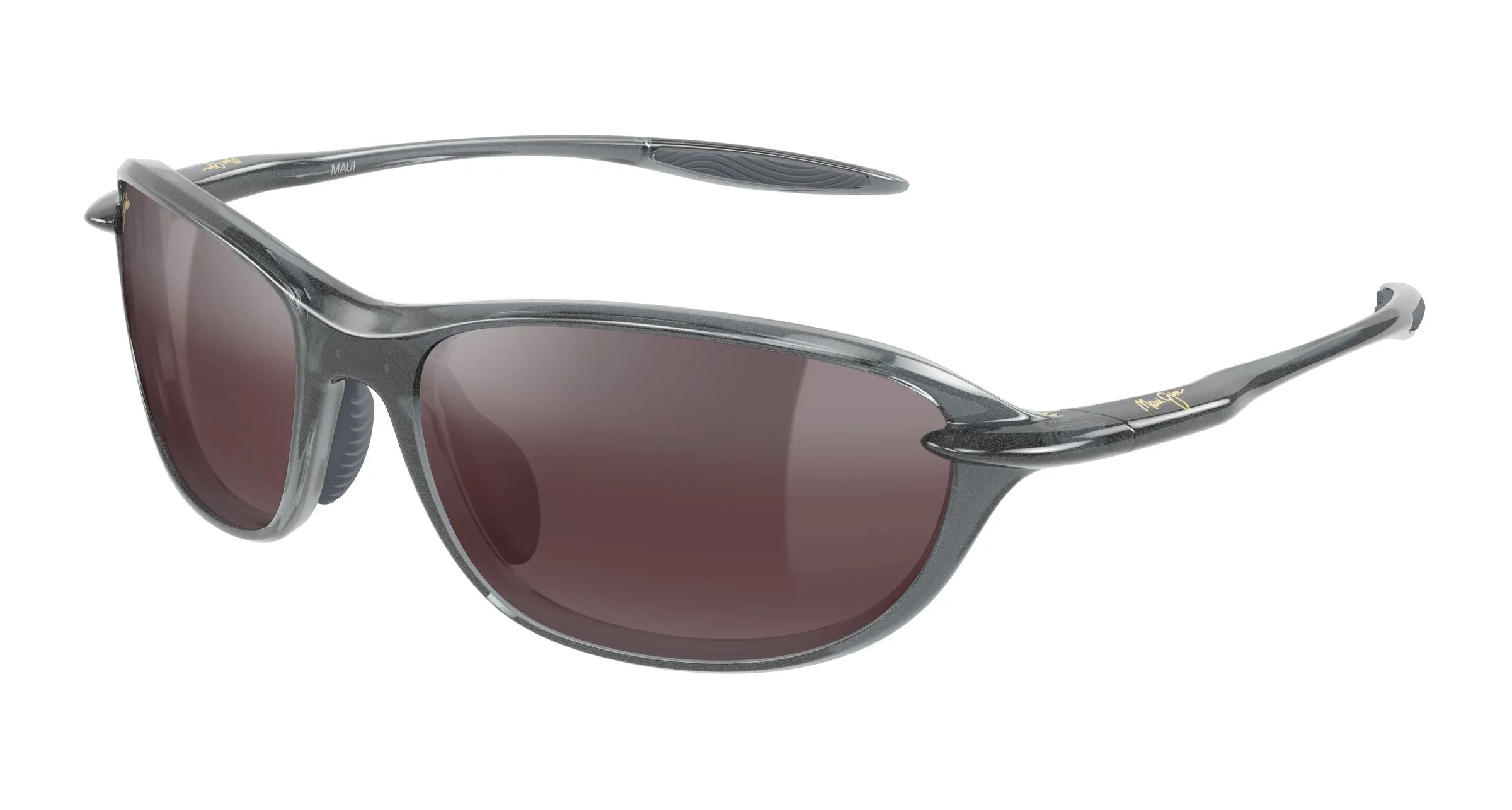 Maui Jim MJ0338S 004 Occhiali da sole Bio-iniettato Grigio Rosa Rotonda - immagine 1