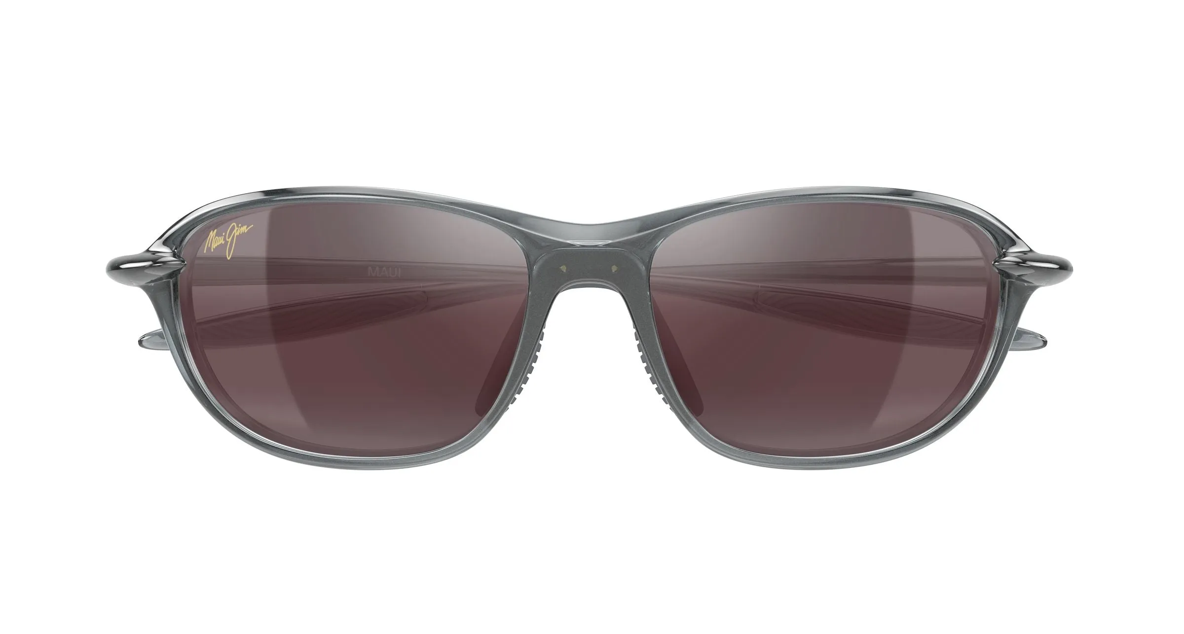 Maui Jim MJ0338S 004 Occhiali da sole Bio-iniettato Grigio Rosa Rotonda - immagine 2