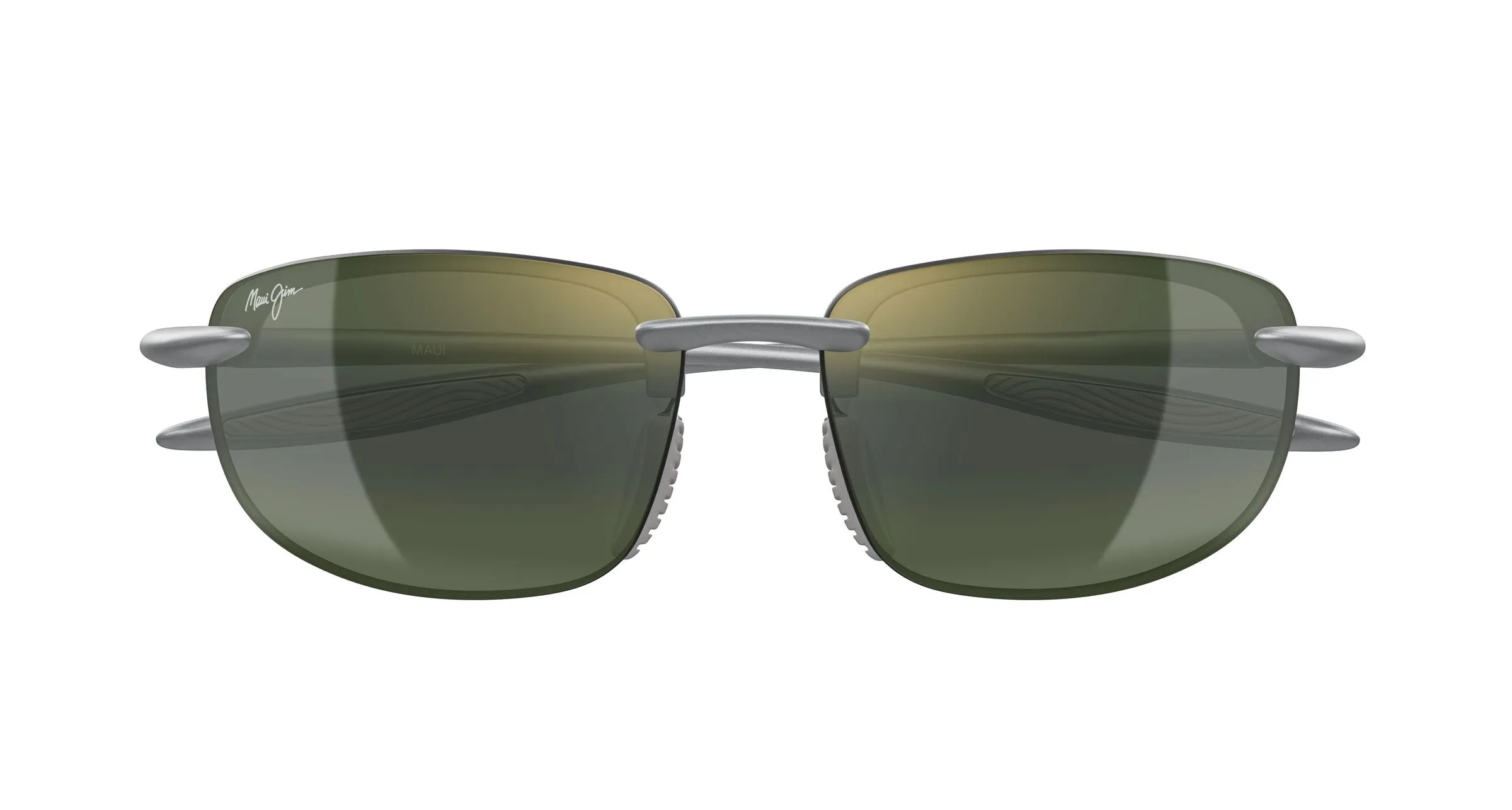 Maui Jim MJ0676S 019 Occhiali da sole Bio-iniettato Grigio Verde Squadrata - immagine 2