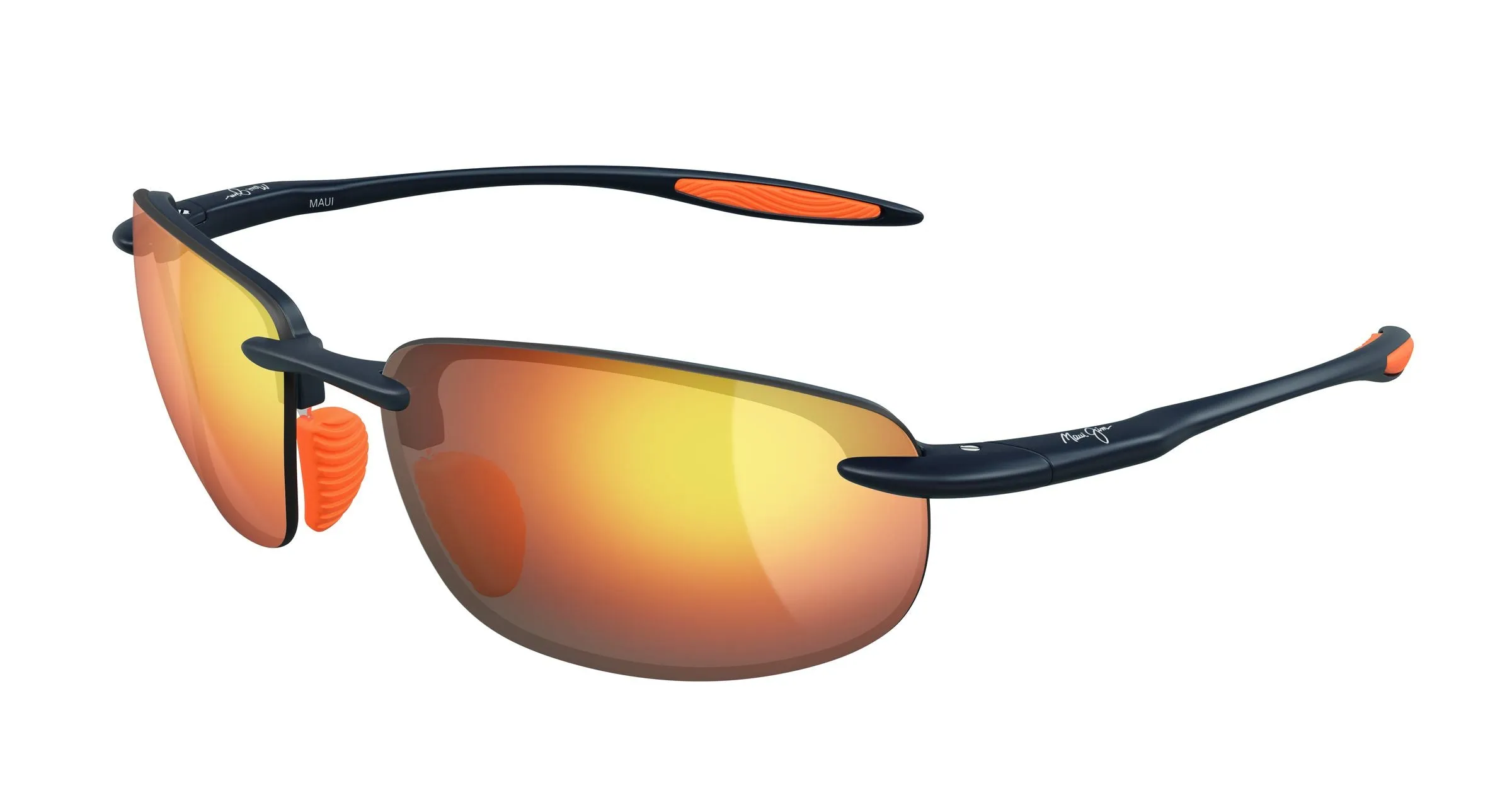 Maui Jim MJ0676S 005 Occhiali da sole Bio-iniettato Blu Rosso Squadrata - immagine 1