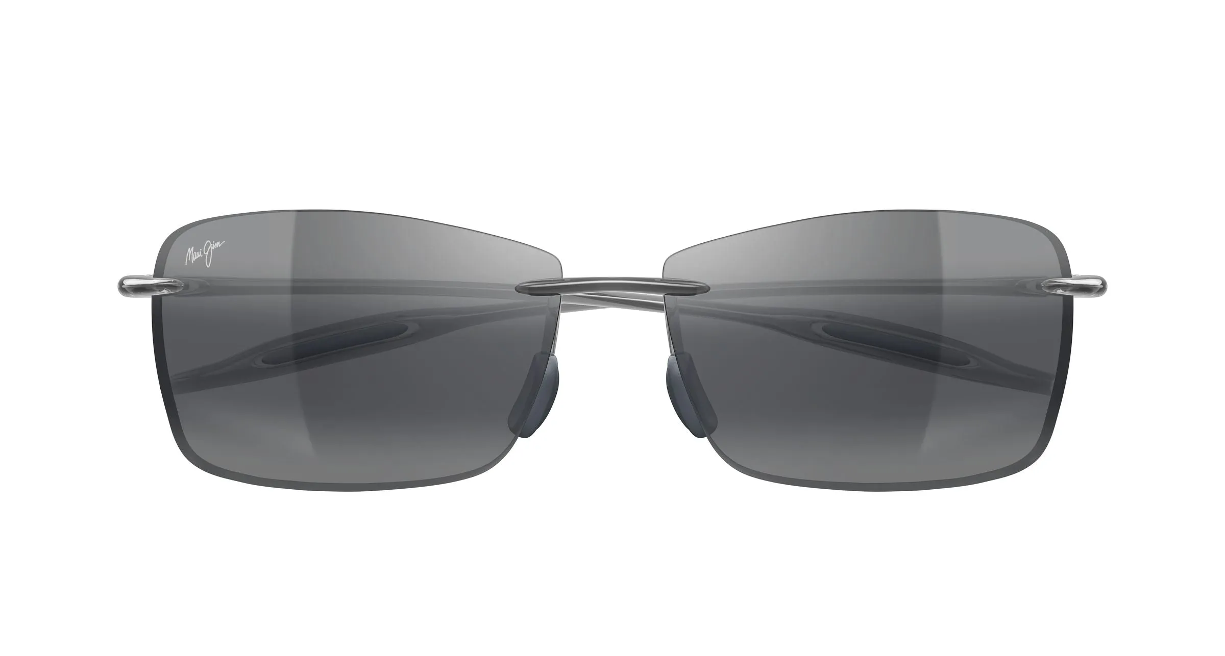 Maui Jim MJ0423S 039 Occhiali da sole Iniettato Grigio Grigio Squadrata - immagine 2