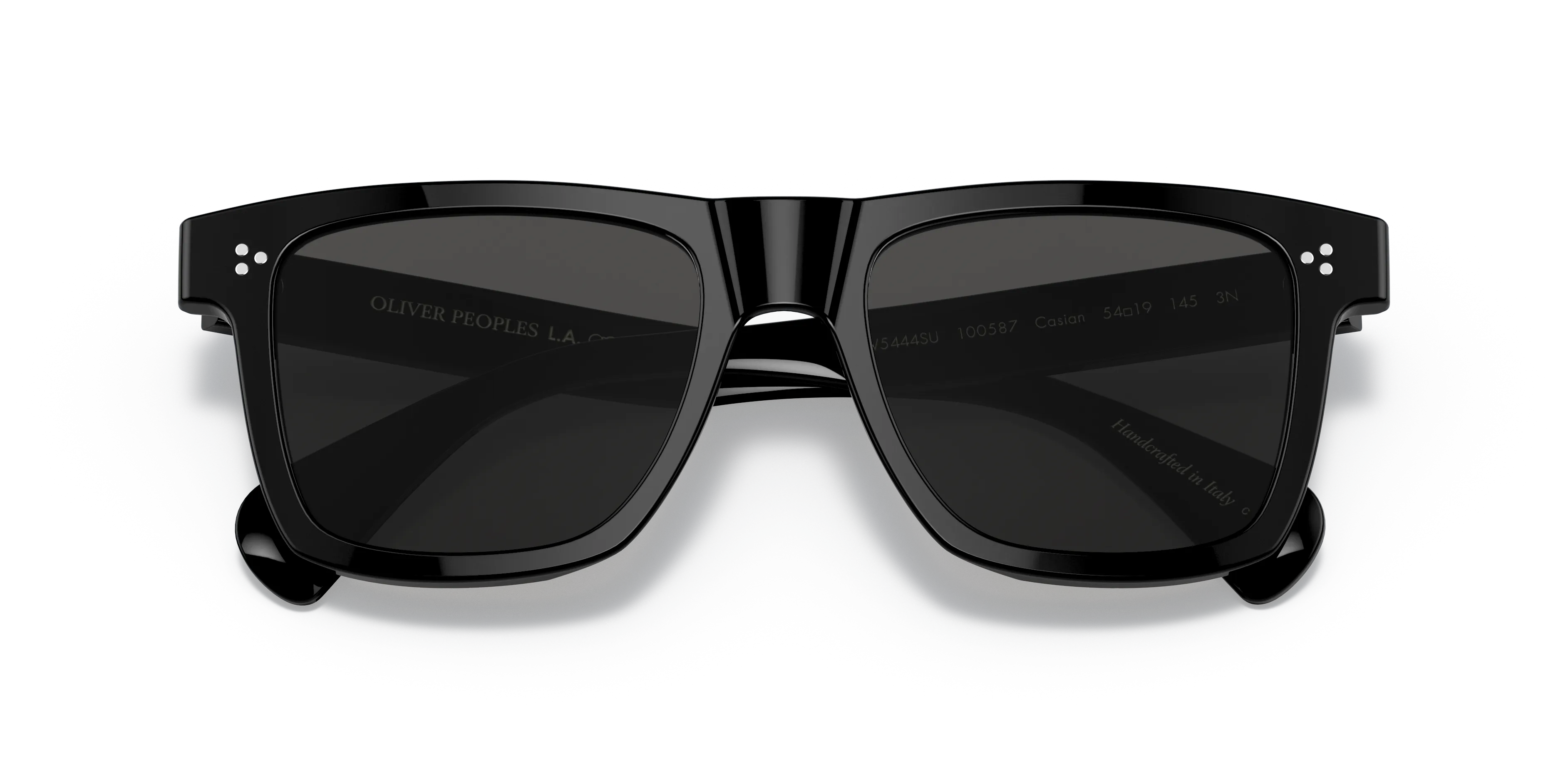 Oliver Peoples OV5444SU CASIAN 100587 Occhiali da sole Acetato Nero Grigio Squadrata Normale - immagine 2