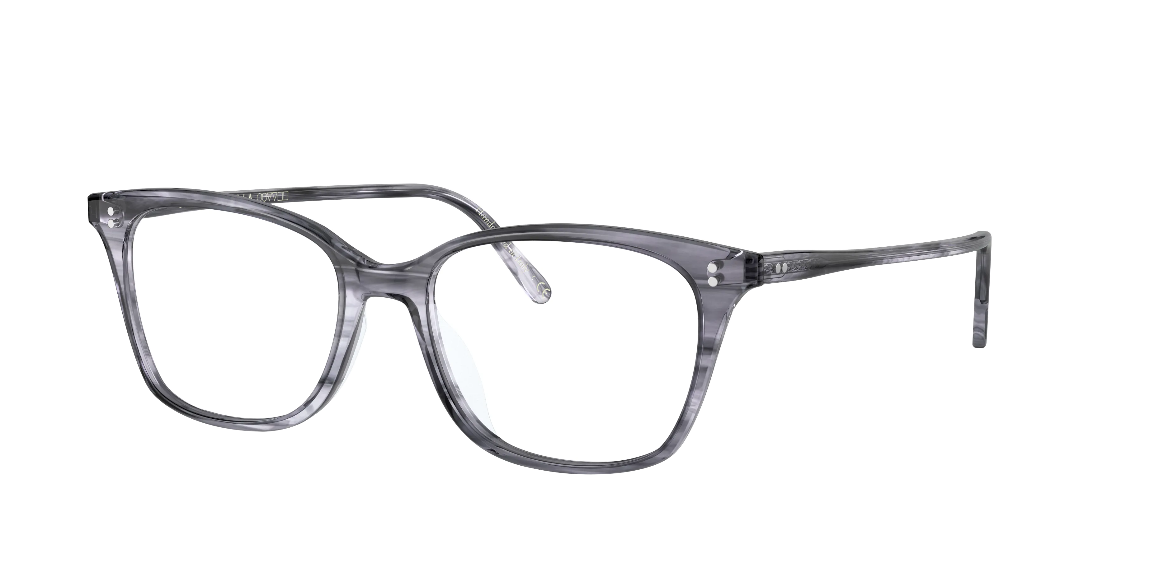 Oliver Peoples OV5438U ADDILYN 1688 Montature da vista Acetato Blu Trasparente Pillow Normale - immagine 1