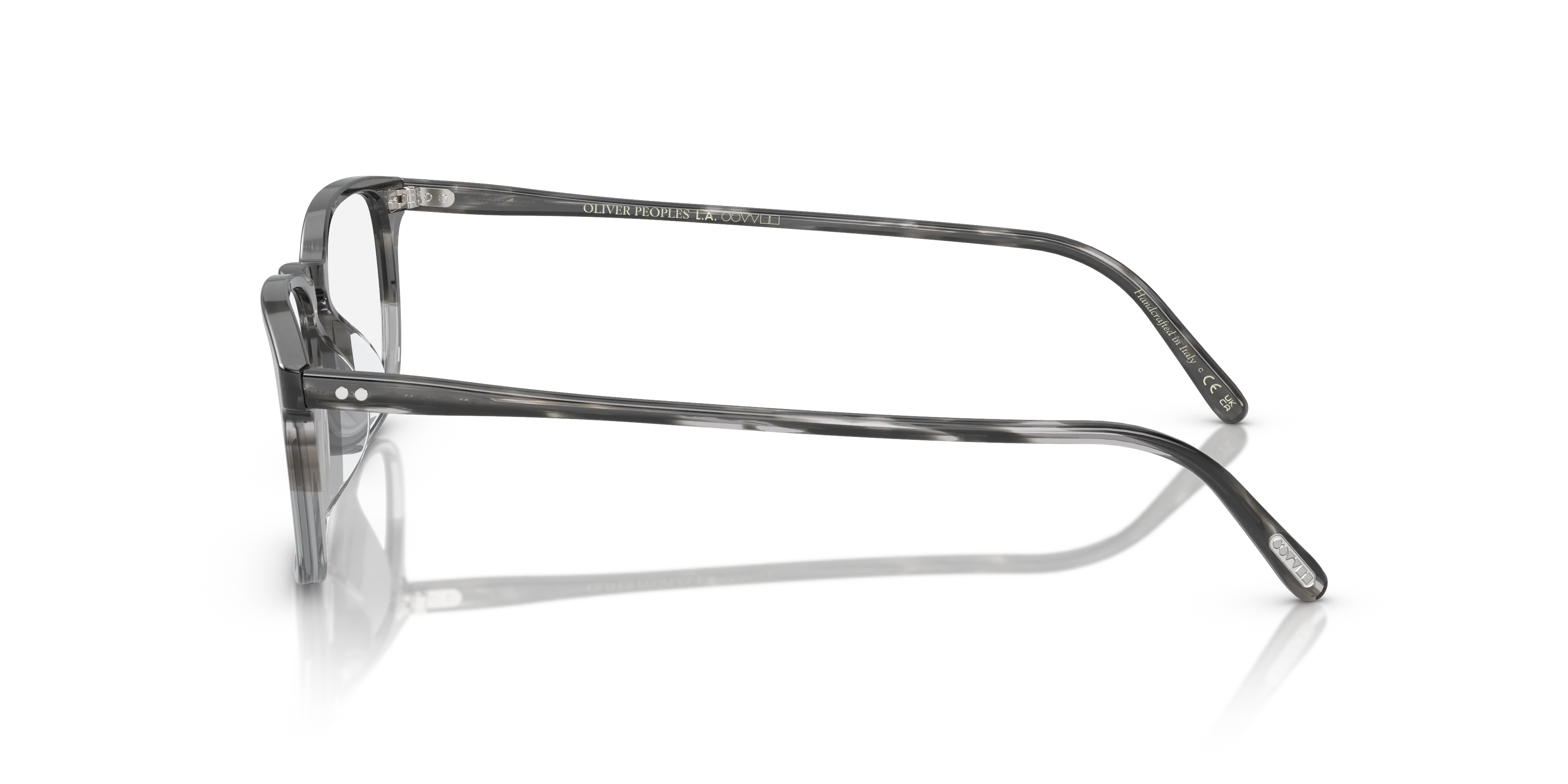 Oliver Peoples OV5427U BERRINGTON 1002 Montature da vista Acetato Grigio Trasparente Squadrata Normale - immagine 4