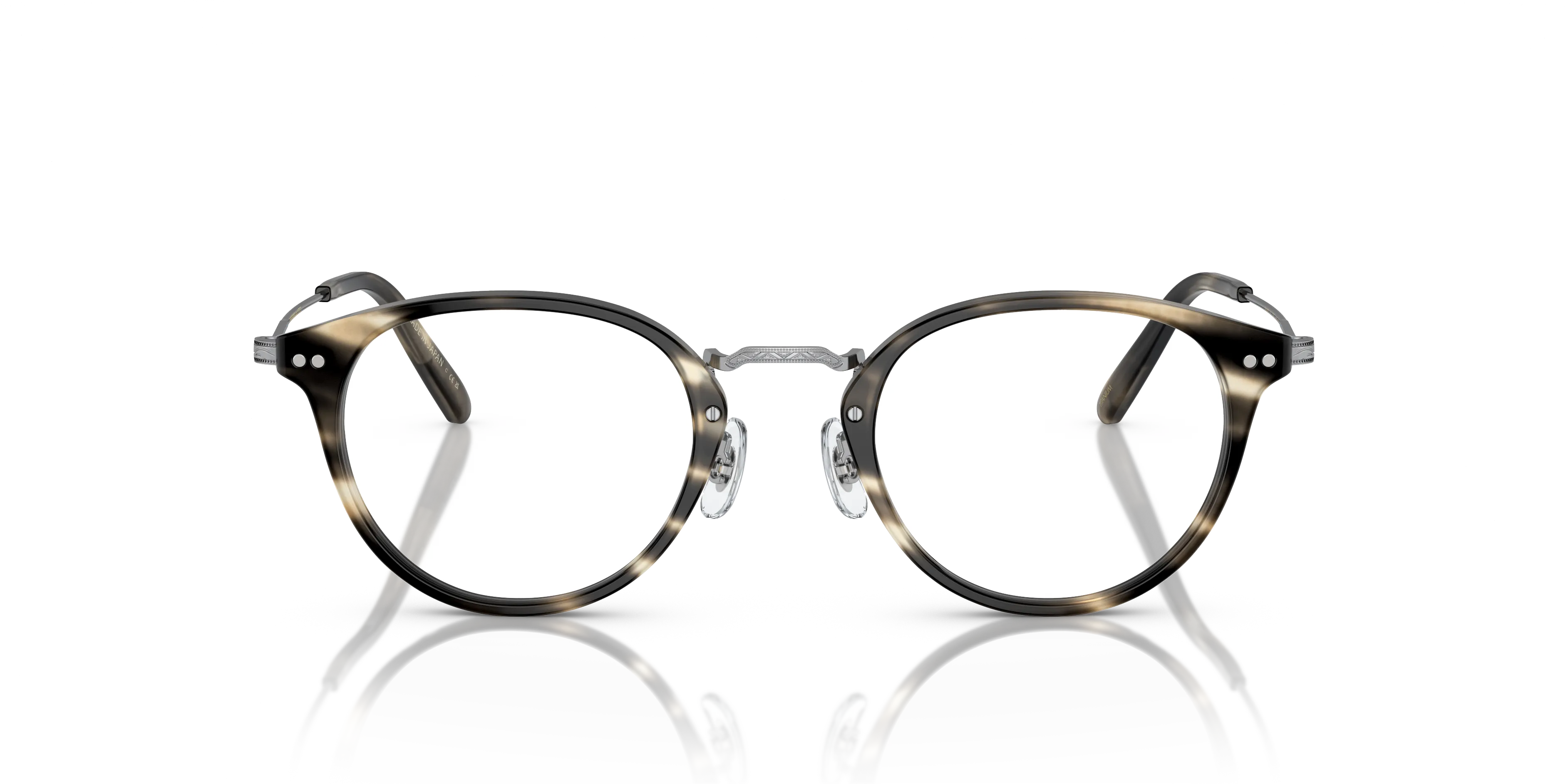 Oliver Peoples OV5423D CODEE 1612 Montature da vista Acetato Blu Trasparente Rotonda Normale - immagine 3