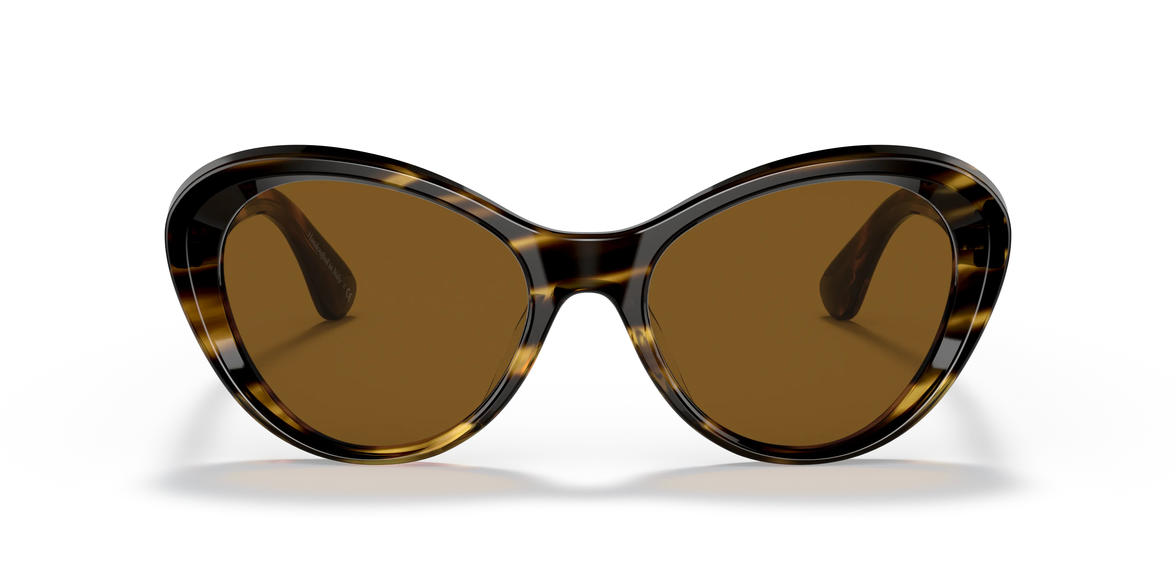 Oliver Peoples OV5420SU ZARENE 100383 Occhiali da sole Acetato Nero Marrone Farfalla Polarizzata - immagine 3