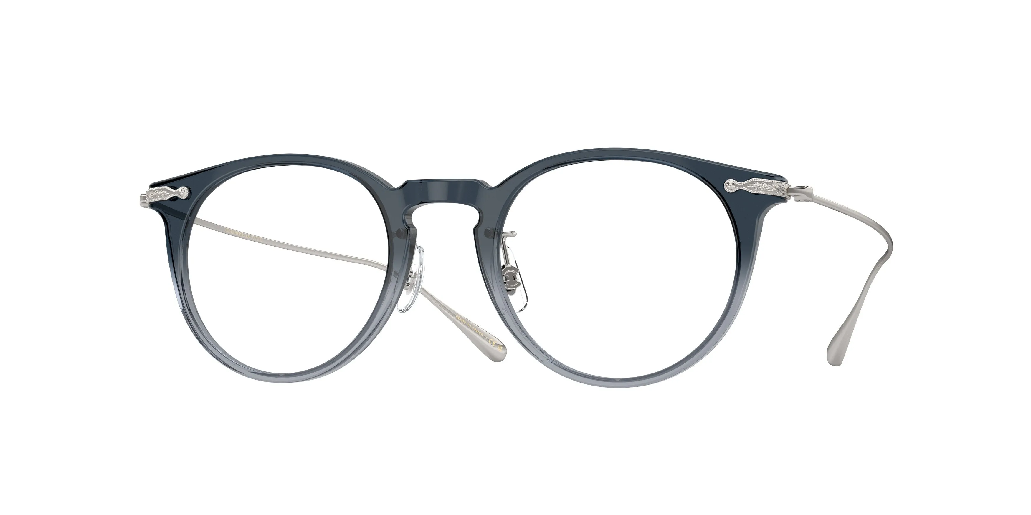 Oliver Peoples OV5343D MARRET 1777 Montature da vista Acetato Blu Trasparente Pantos Normale - immagine 1