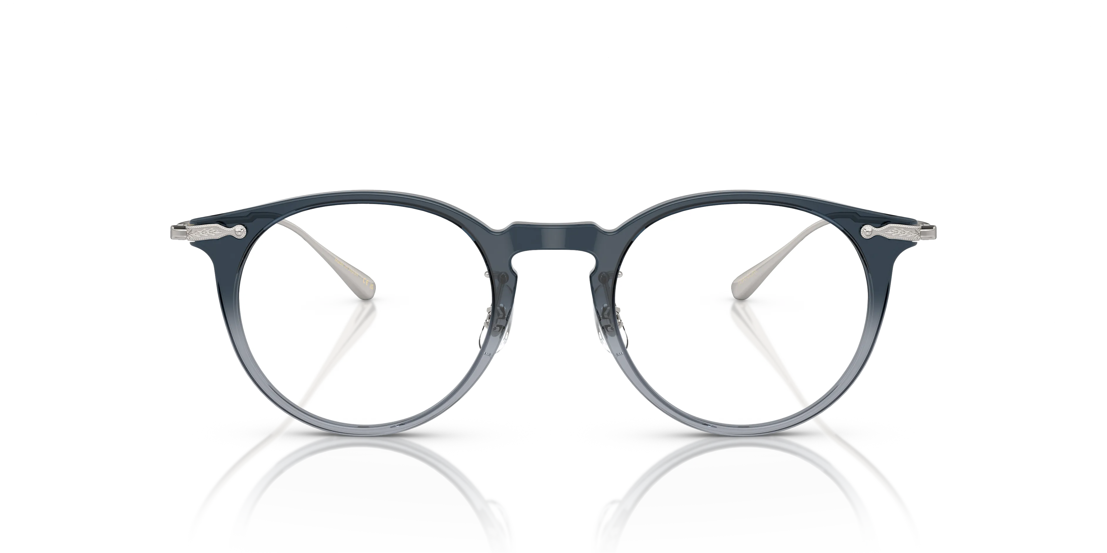 Oliver Peoples OV5343D MARRET 1777 Montature da vista Acetato Blu Trasparente Pantos Normale - immagine 3