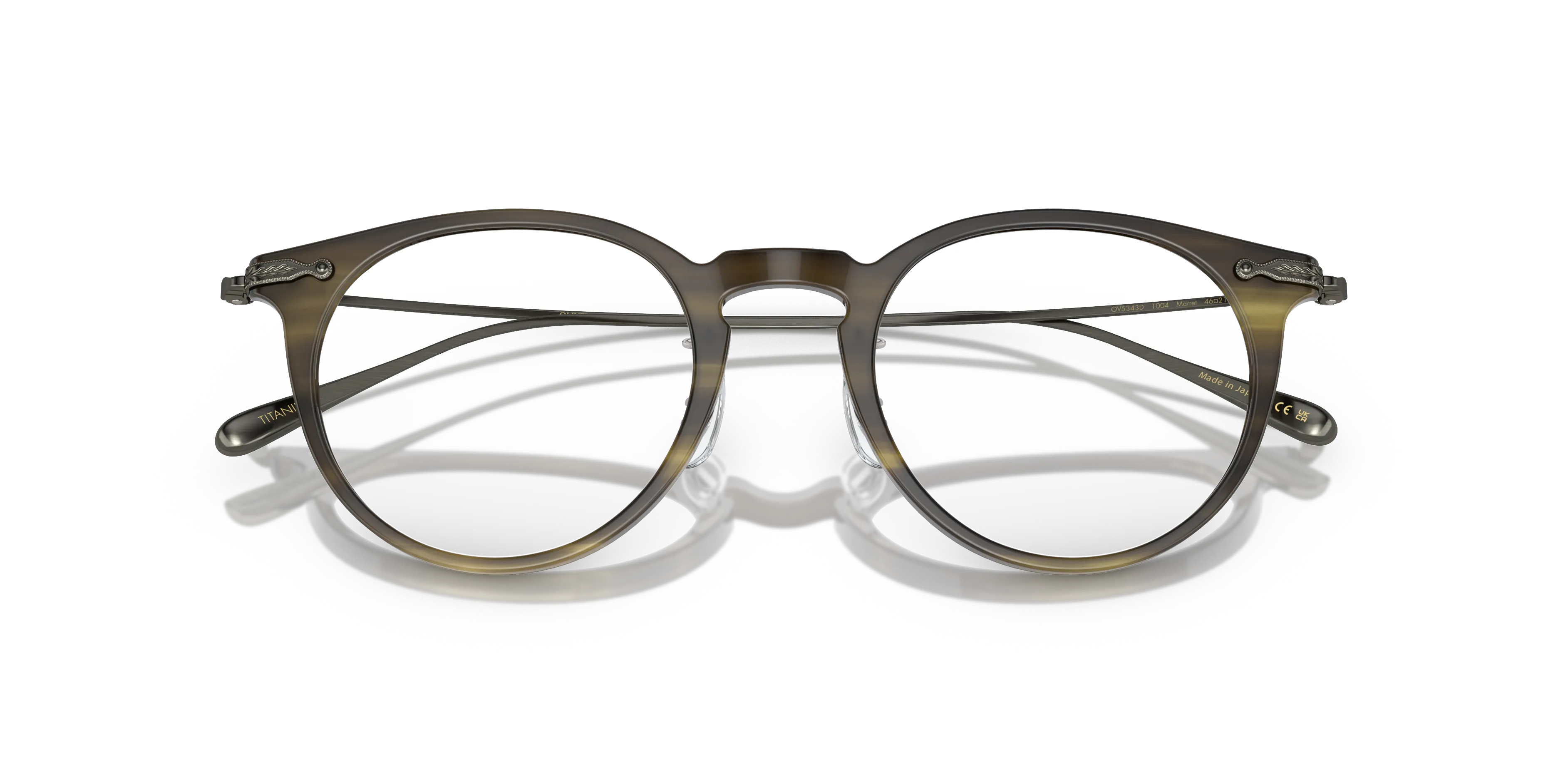 Oliver Peoples OV5343D MARRET 1004 Montature da vista Acetato Verde Trasparente Pantos Normale - immagine 2
