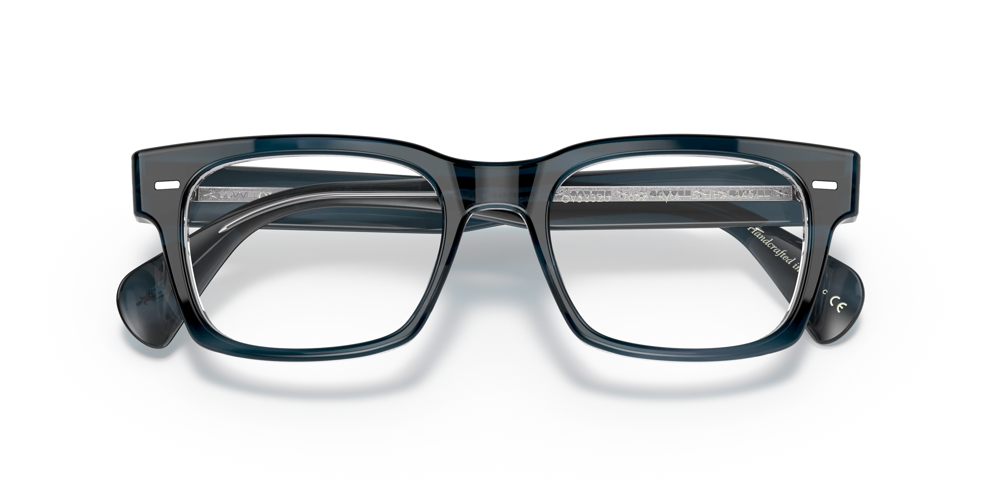 Oliver Peoples OV5332U RYCE 1662 Montature da vista Acetato Marrone Trasparente Squadrata Normale - immagine 2