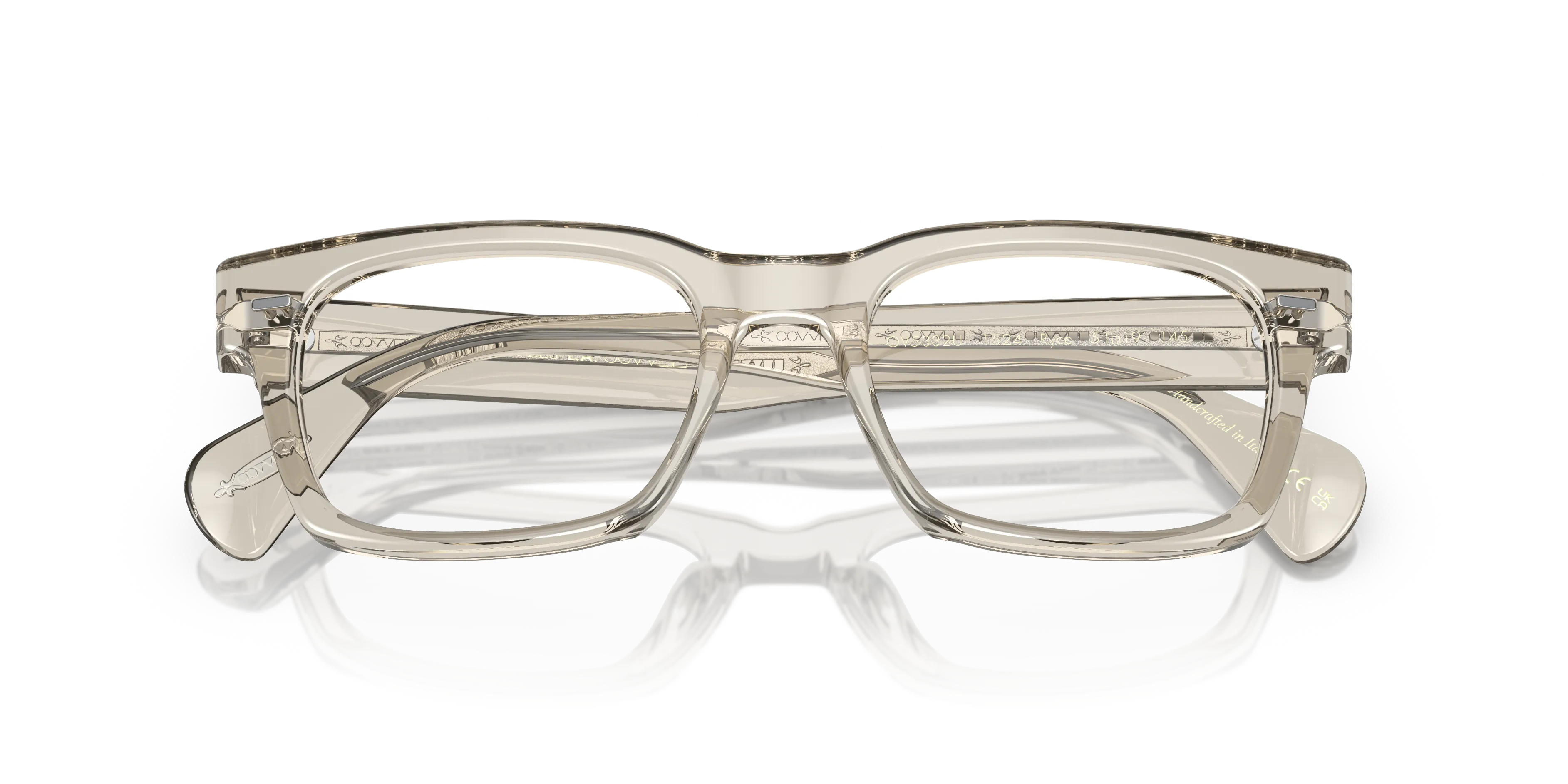 Oliver Peoples OV5332U RYCE 1524 Montature da vista Acetato Grigio Trasparente Squadrata Normale - immagine 2