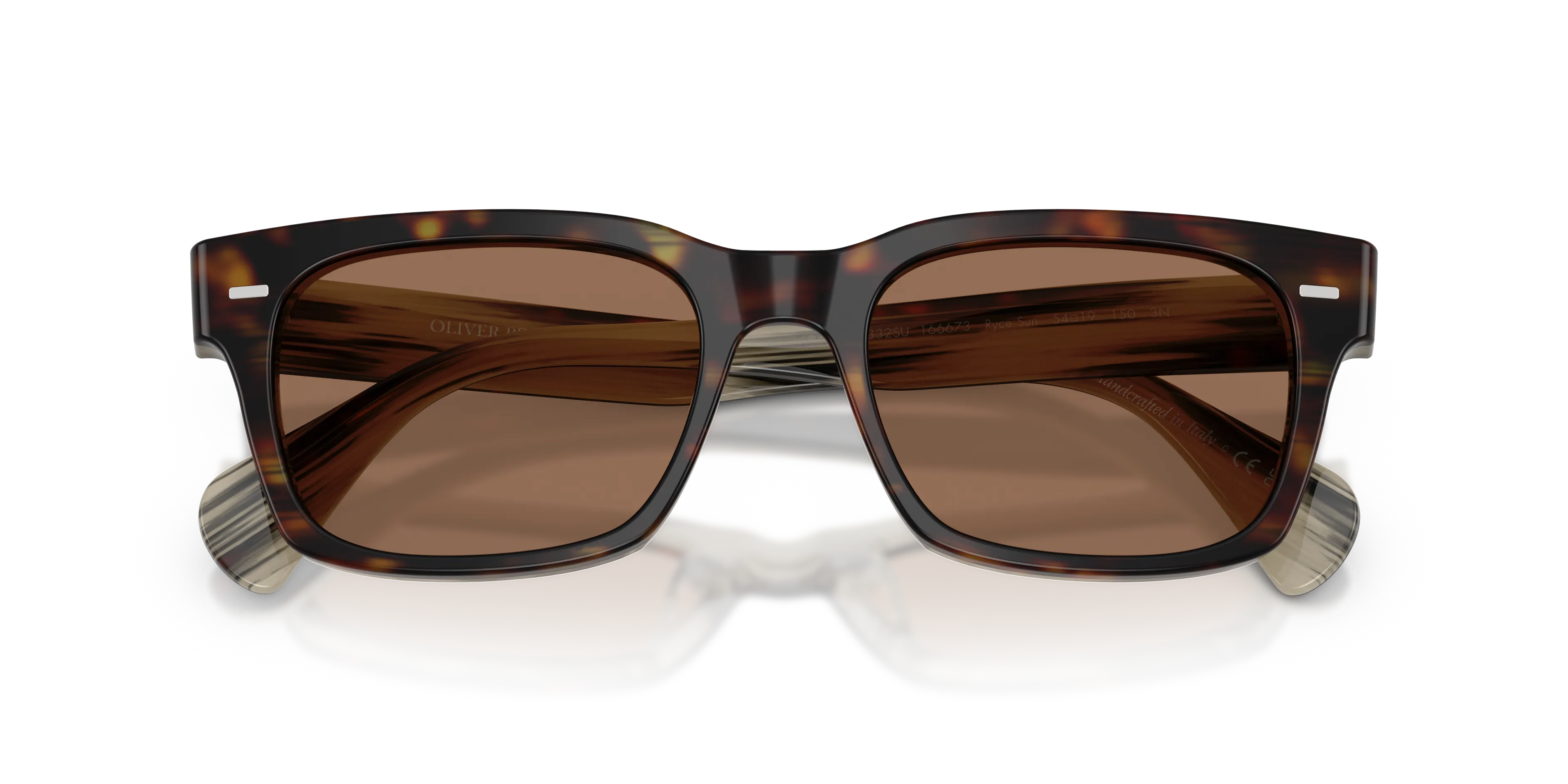 Oliver Peoples OV5332SU RYCE SUN 166673 Occhiali da sole Acetato Tartaruga Marrone Squadrata Normale - immagine 2