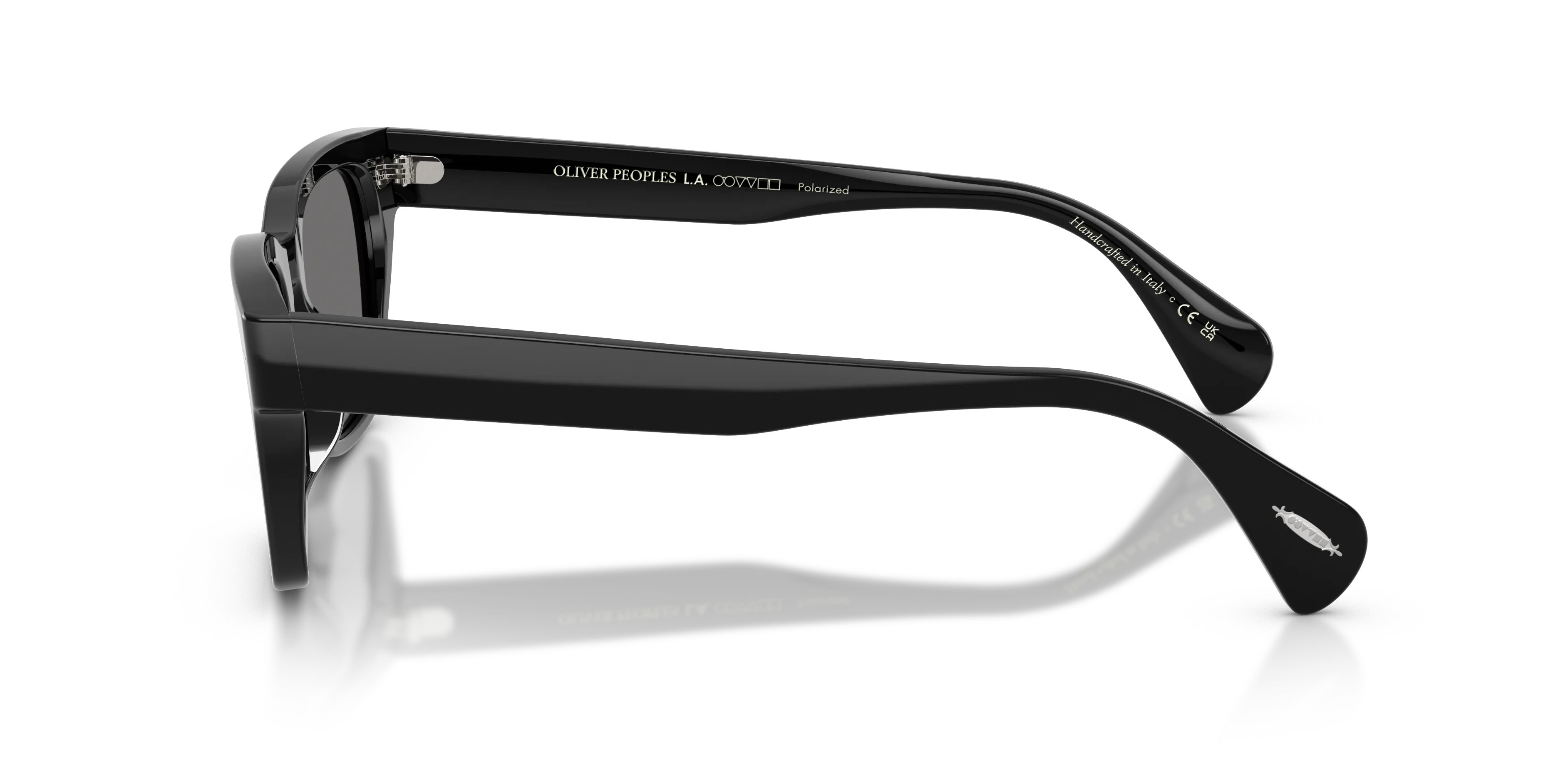 Oliver Peoples OV5332SU RYCE SUN 100581 Occhiali da sole Acetato Nero Grigio Squadrata Polarizzata - immagine 4