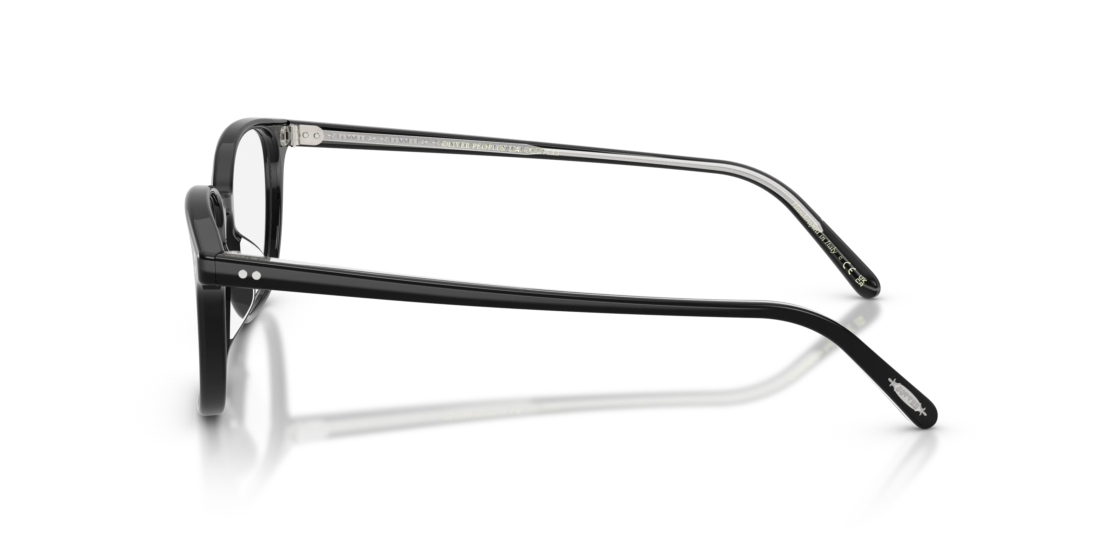 Oliver Peoples OV5279U MASLON 1492 Montature da vista Acetato Nero Trasparente Squadrata Normale - immagine 4