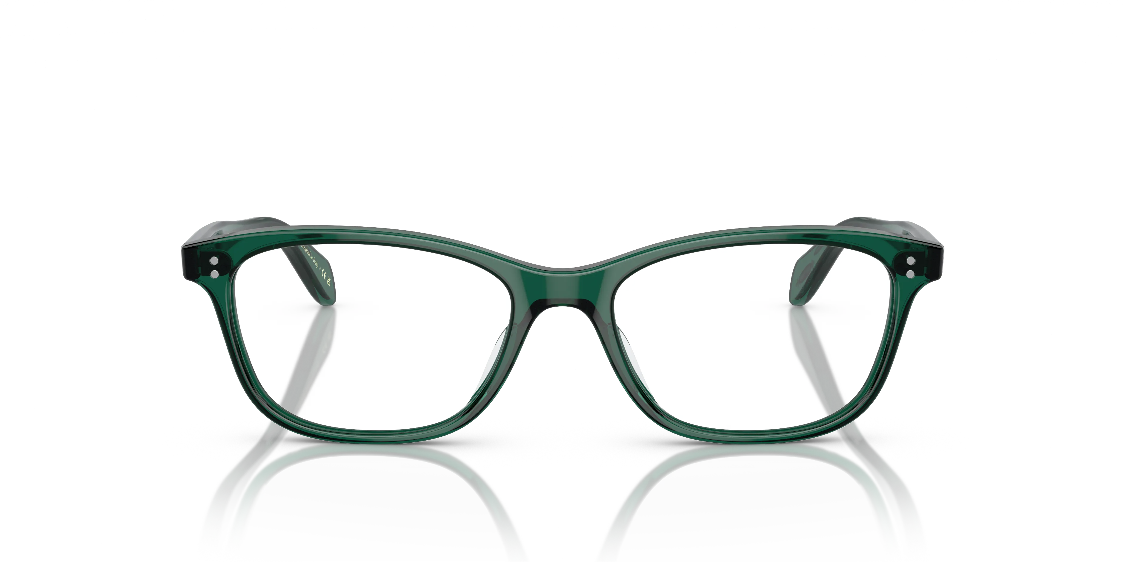 Oliver Peoples OV5224 ASHTON 1763 Montature da vista Acetato Verde Trasparente Squadrata Normale - immagine 3