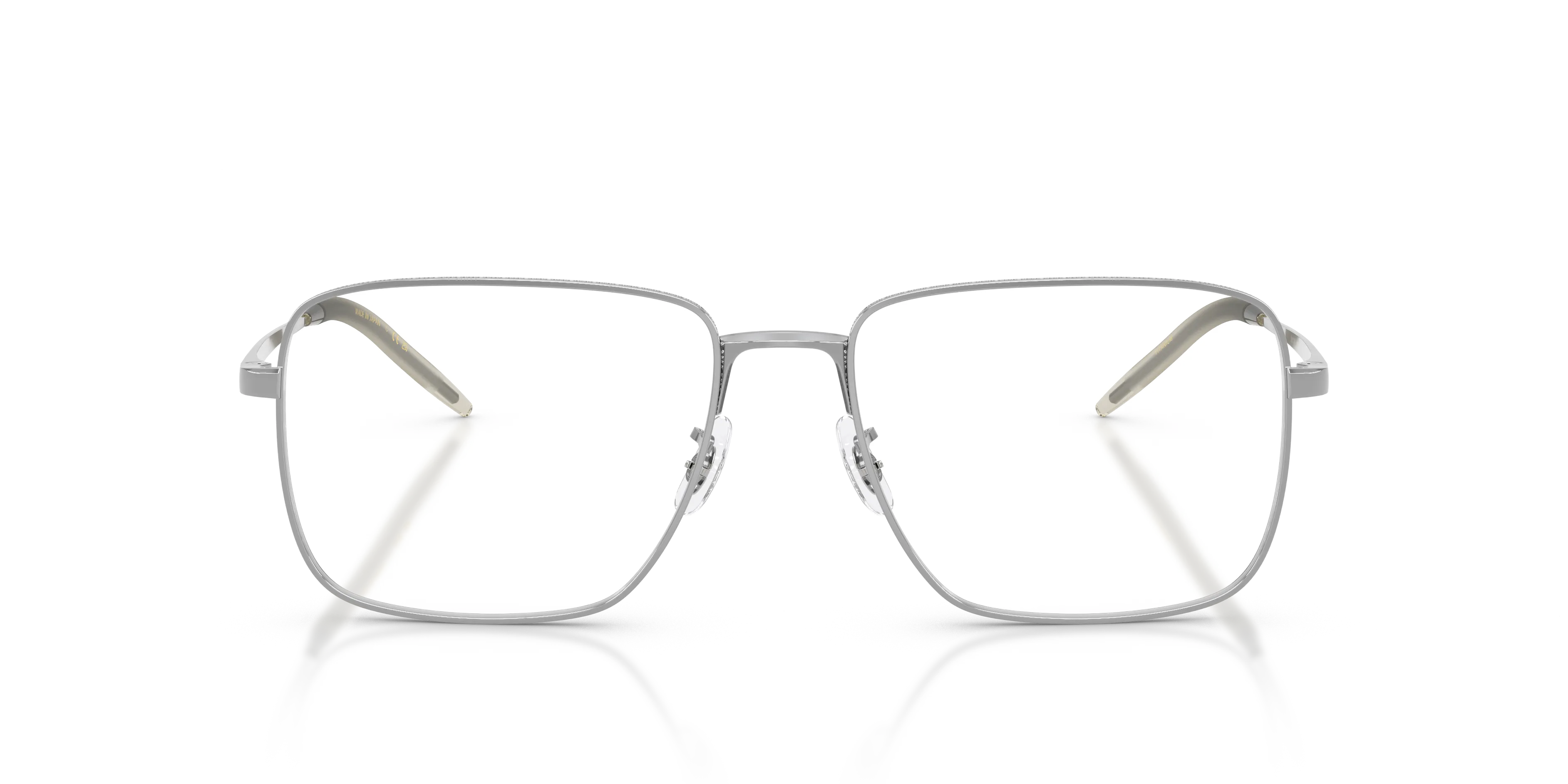Oliver Peoples OV1374T WELSTON 5036 Montature da vista Titanio Argento Trasparente Squadrata Normale - immagine 3