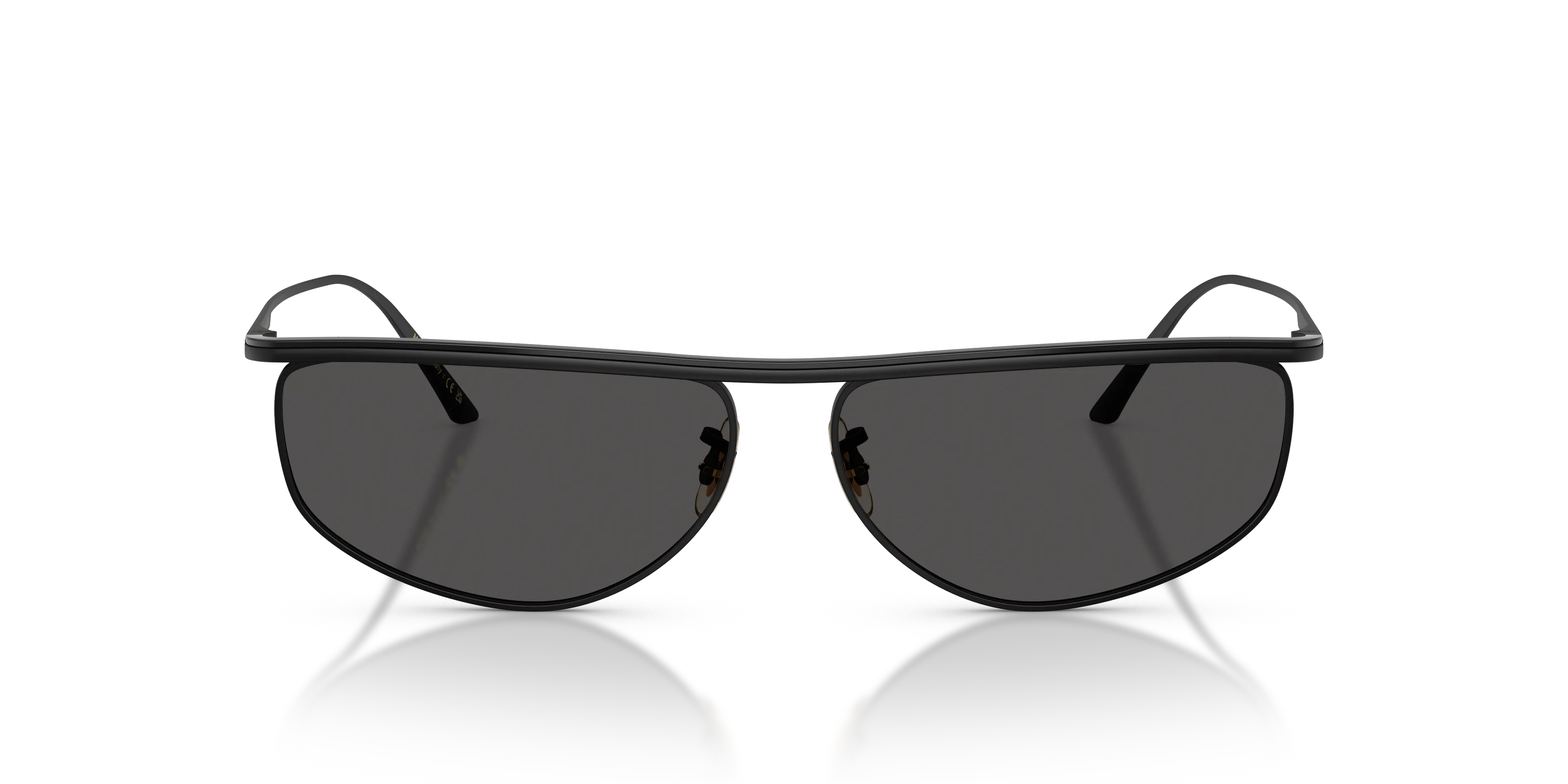 Oliver Peoples OV1367S 1986C 506287 Occhiali da sole Acciaio Nero Grigio Geometrica Normale - immagine 3