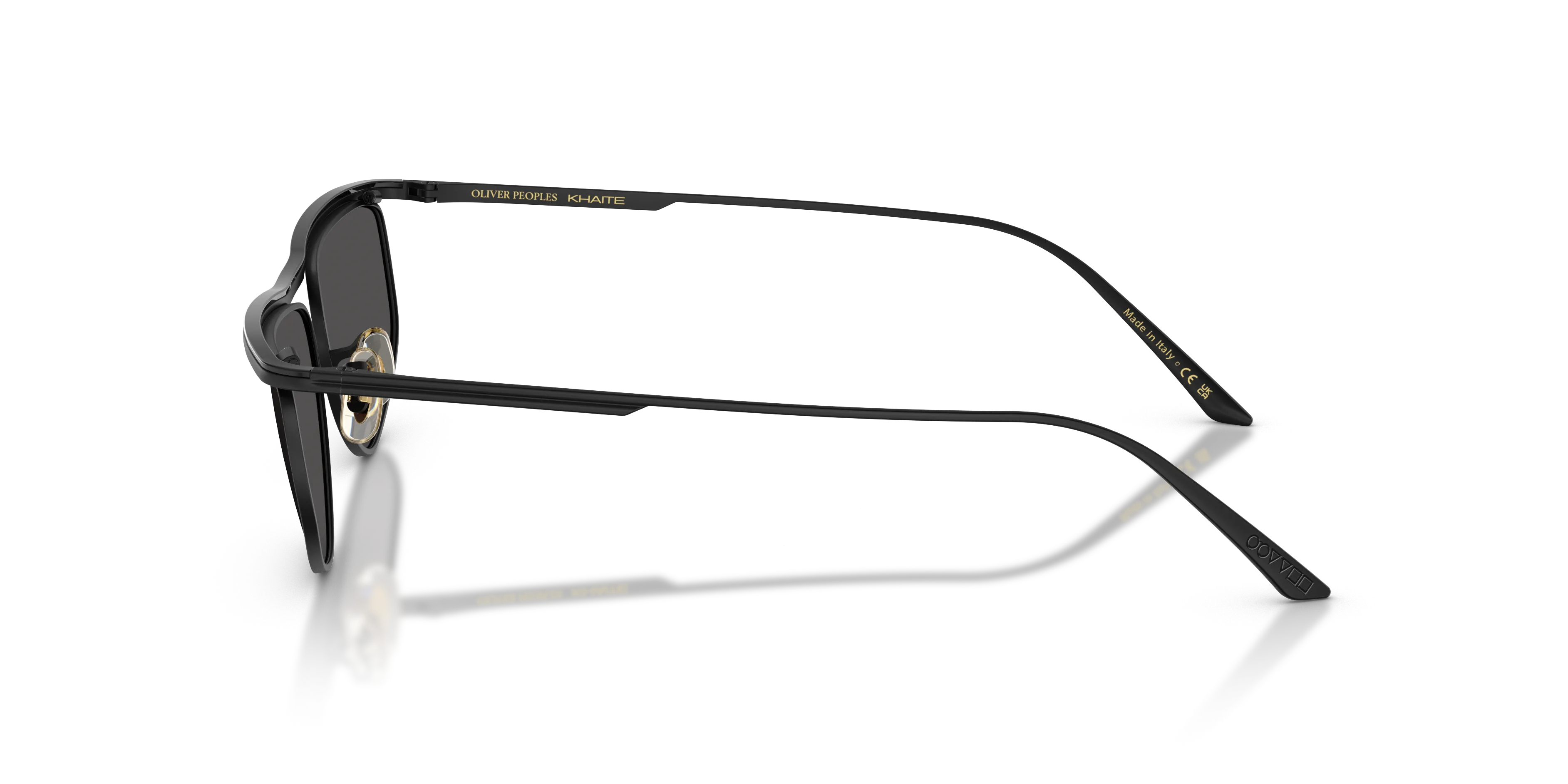 Oliver Peoples OV1367S 1986C 506287 Occhiali da sole Acciaio Nero Grigio Geometrica Normale - immagine 4