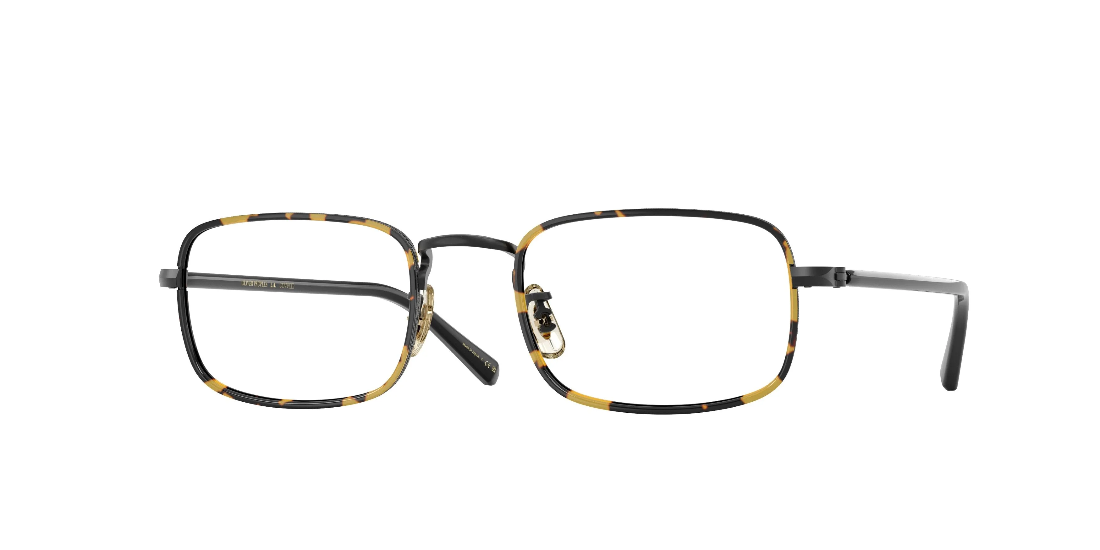Oliver Peoples OV1366T BRYMER 5062 Montature da vista Titanio Nero Trasparente Squadrata Normale - immagine 1