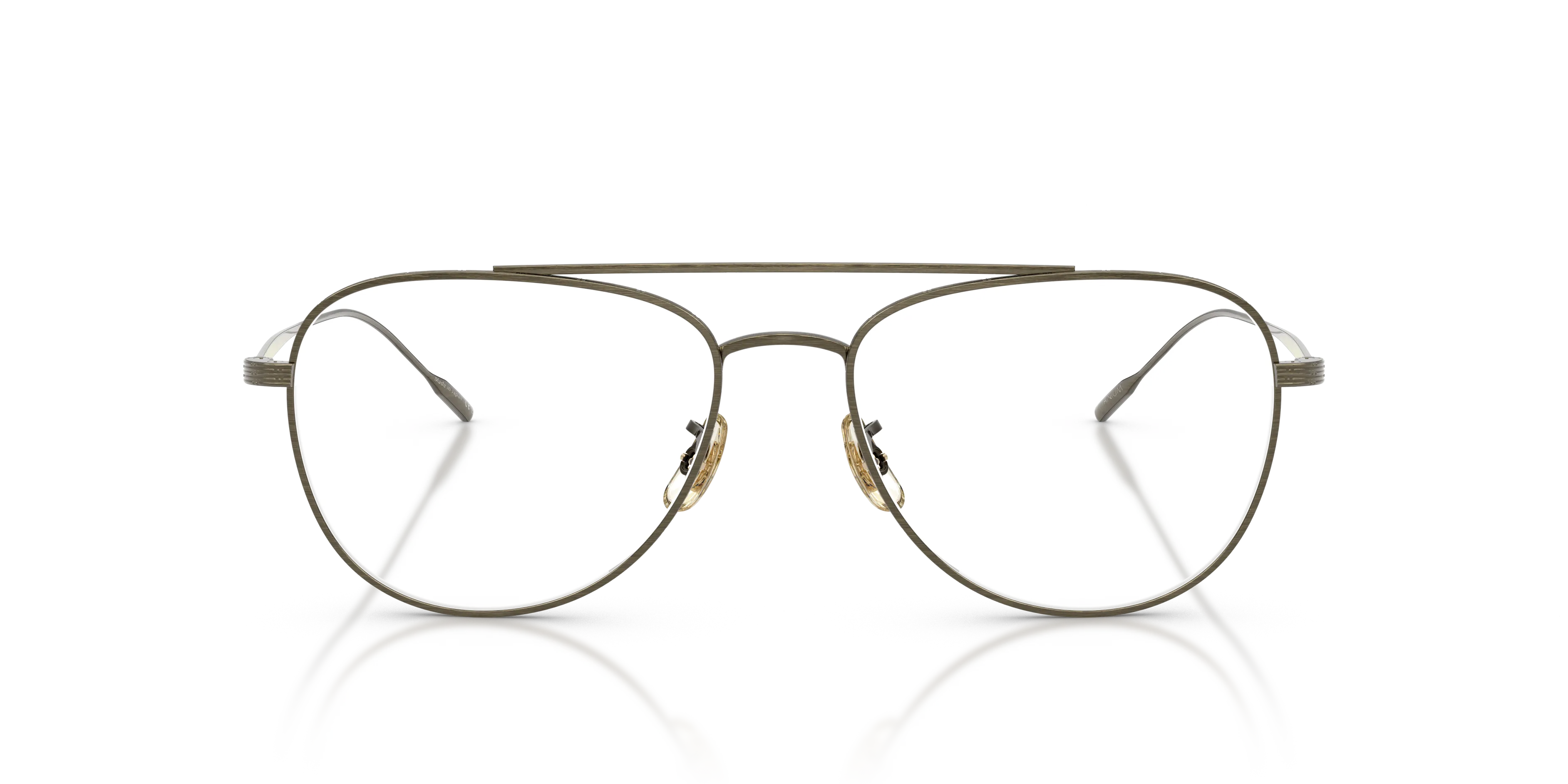 Oliver Peoples OV1363T STILSON 5284 Montature da vista Titanio Oro Trasparente Pilot Normale - immagine 3