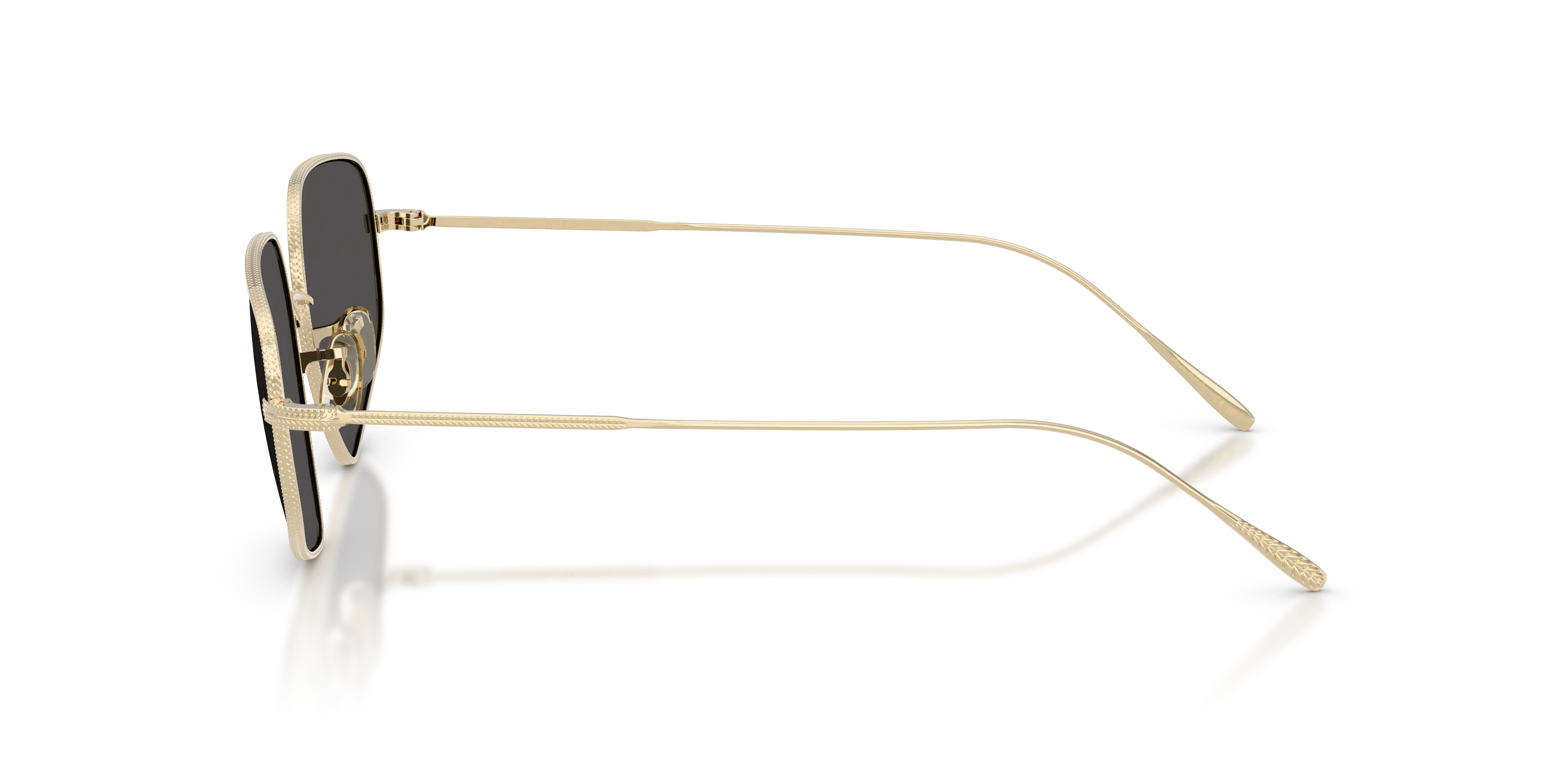 Oliver Peoples OV1356S EYLLA 503587 Occhiali da sole Metallo Oro Grigio Geometrica Normale - immagine 4
