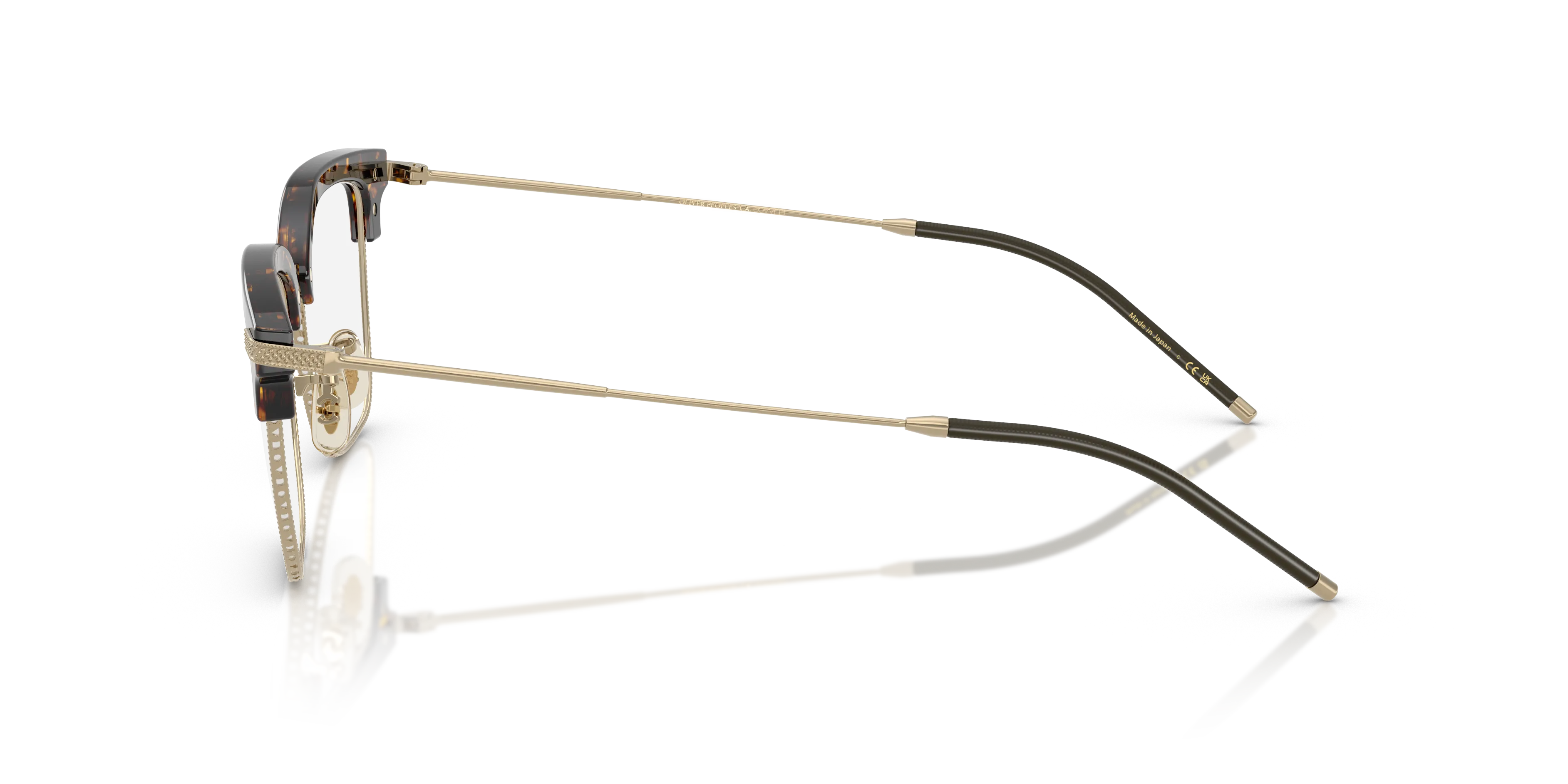 Oliver Peoples OV1354T TK-12 5341 Montature da vista Titanio Oro Trasparente Squadrata Normale - immagine 4