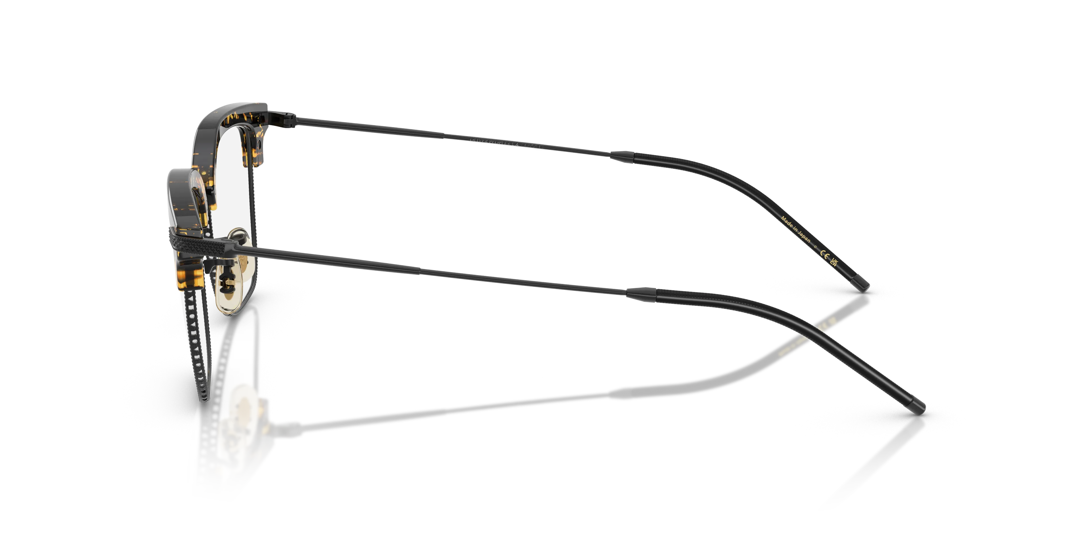Oliver Peoples OV1354T TK-12 5062 Montature da vista Titanio Tartaruga Trasparente Squadrata Normale - immagine 4