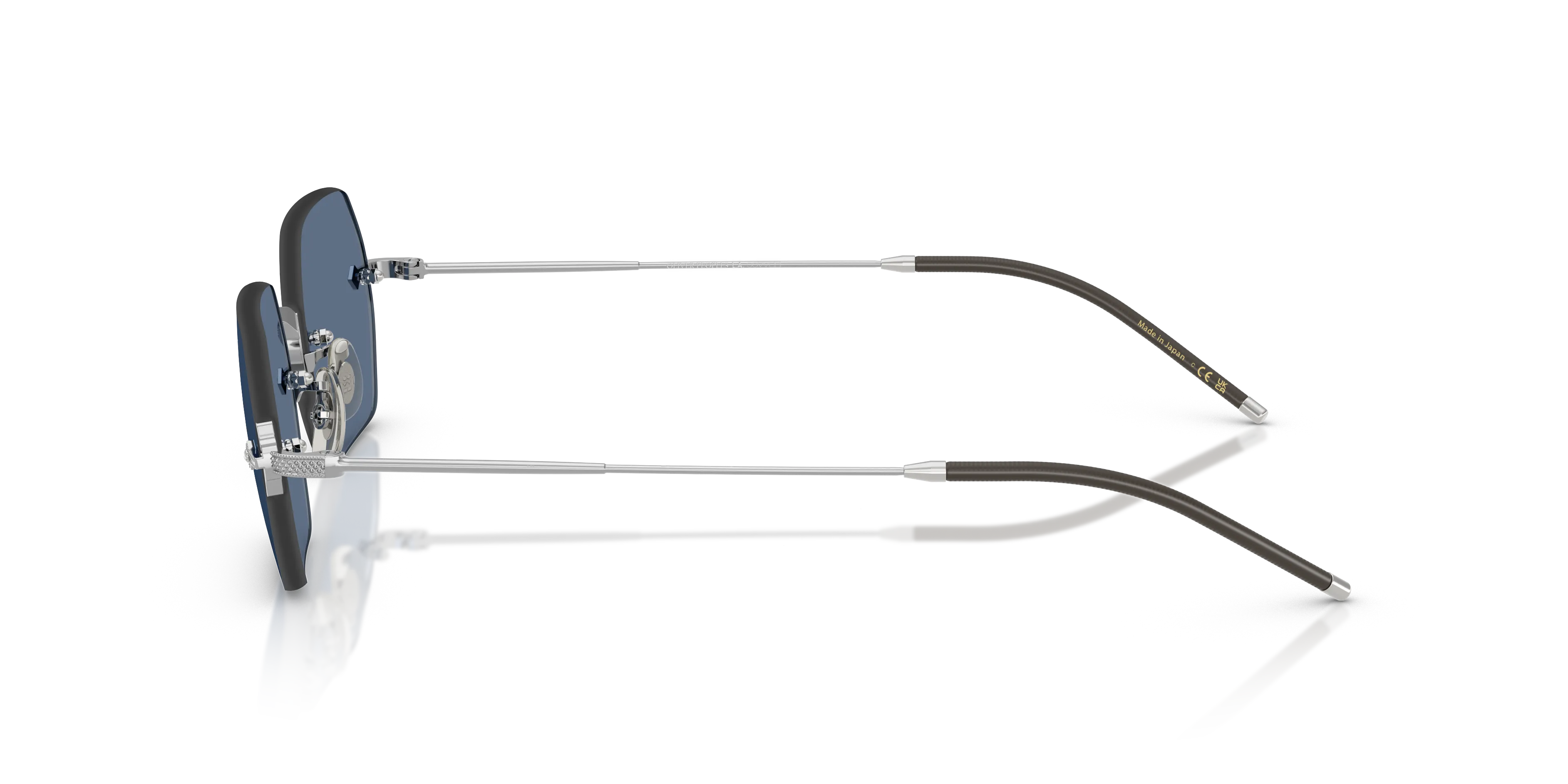 Oliver Peoples OV1353ST TK-13 503680 Occhiali da sole Titanio Argento Blu Squadrata Normale - immagine 4