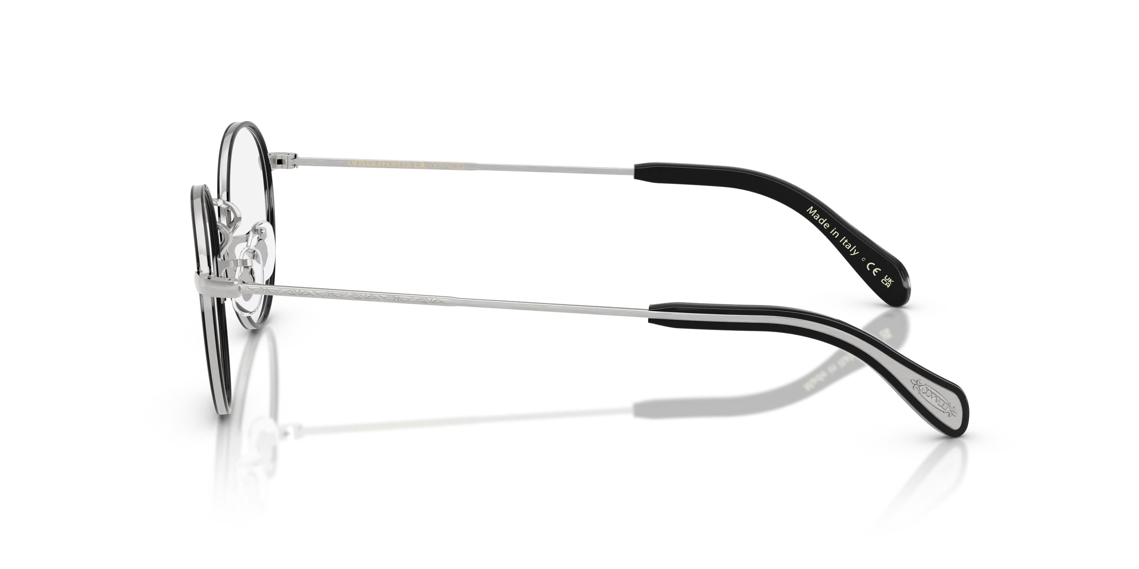 Oliver Peoples OV1352 COLERIDGE II 5063 Montature da vista Metallo Argento Trasparente Pantos Normale - immagine 4