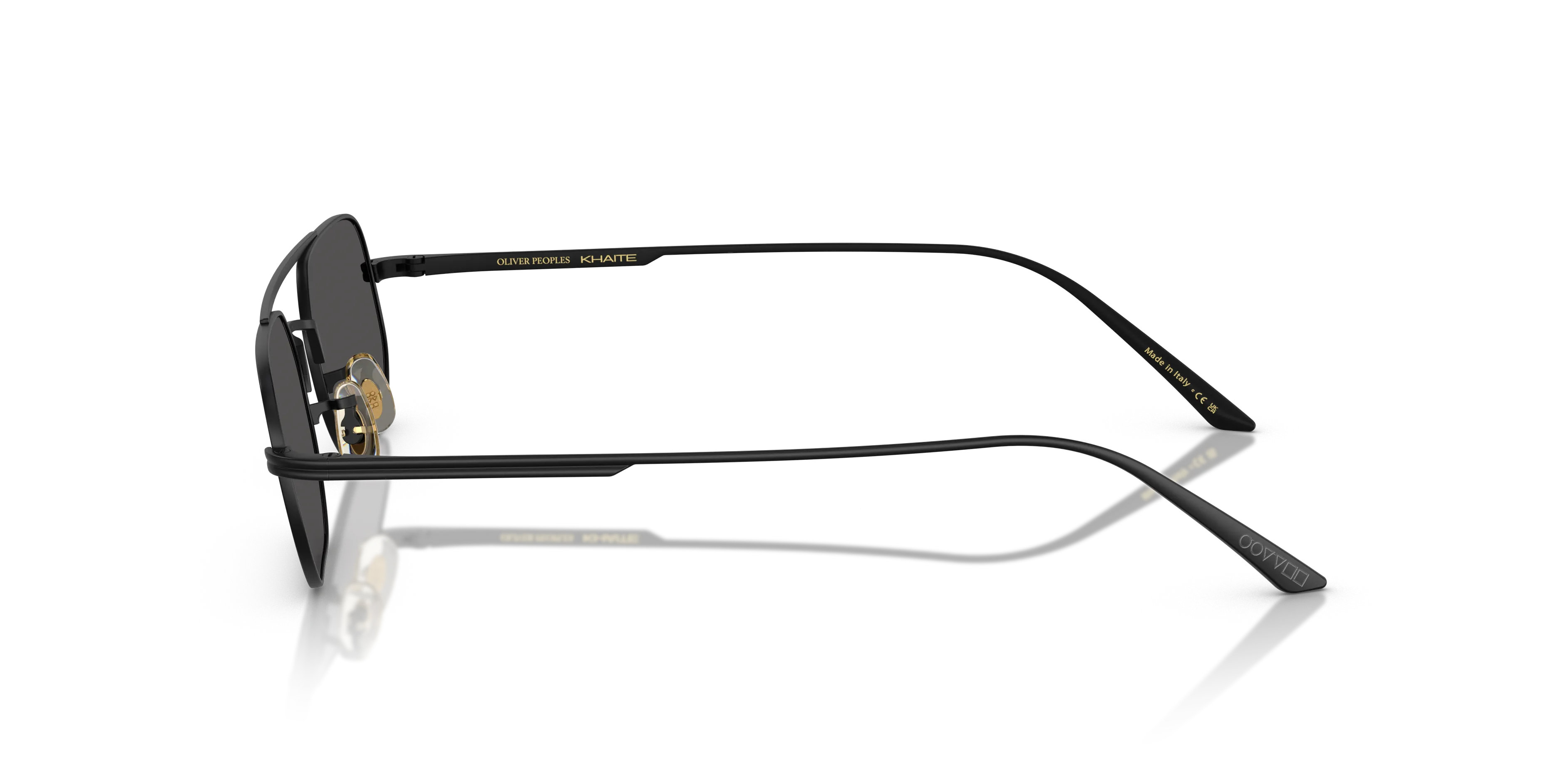 Oliver Peoples OV1351S 1989C 506287 Occhiali da sole Acciaio Nero Grigio Pillow Normale - immagine 4