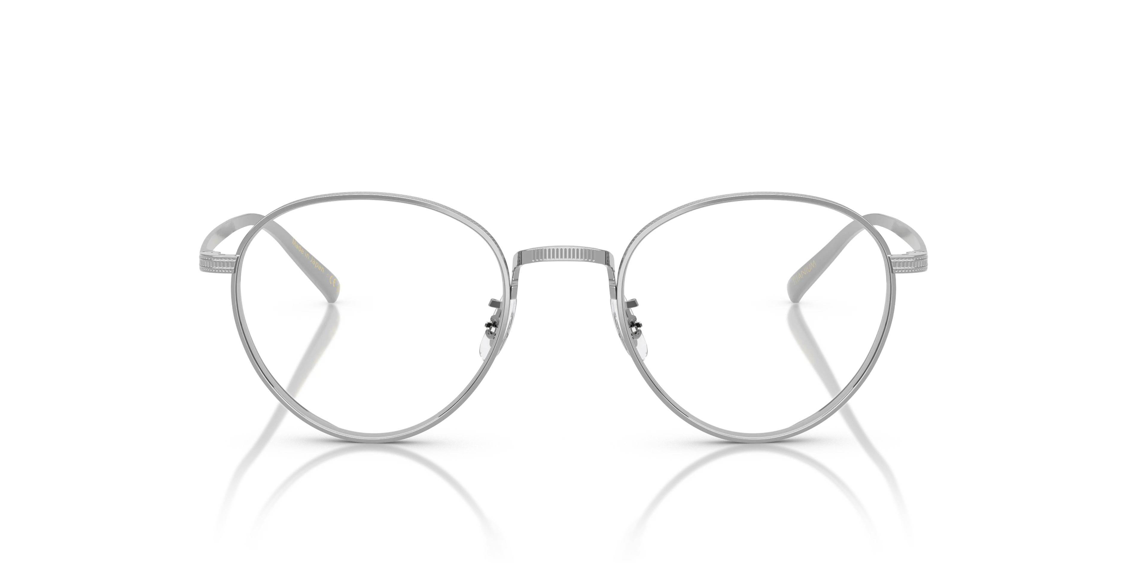 Oliver Peoples OV1350T KESNER 5036 Montature da vista Titanio Argento Trasparente Pantos Normale - immagine 3