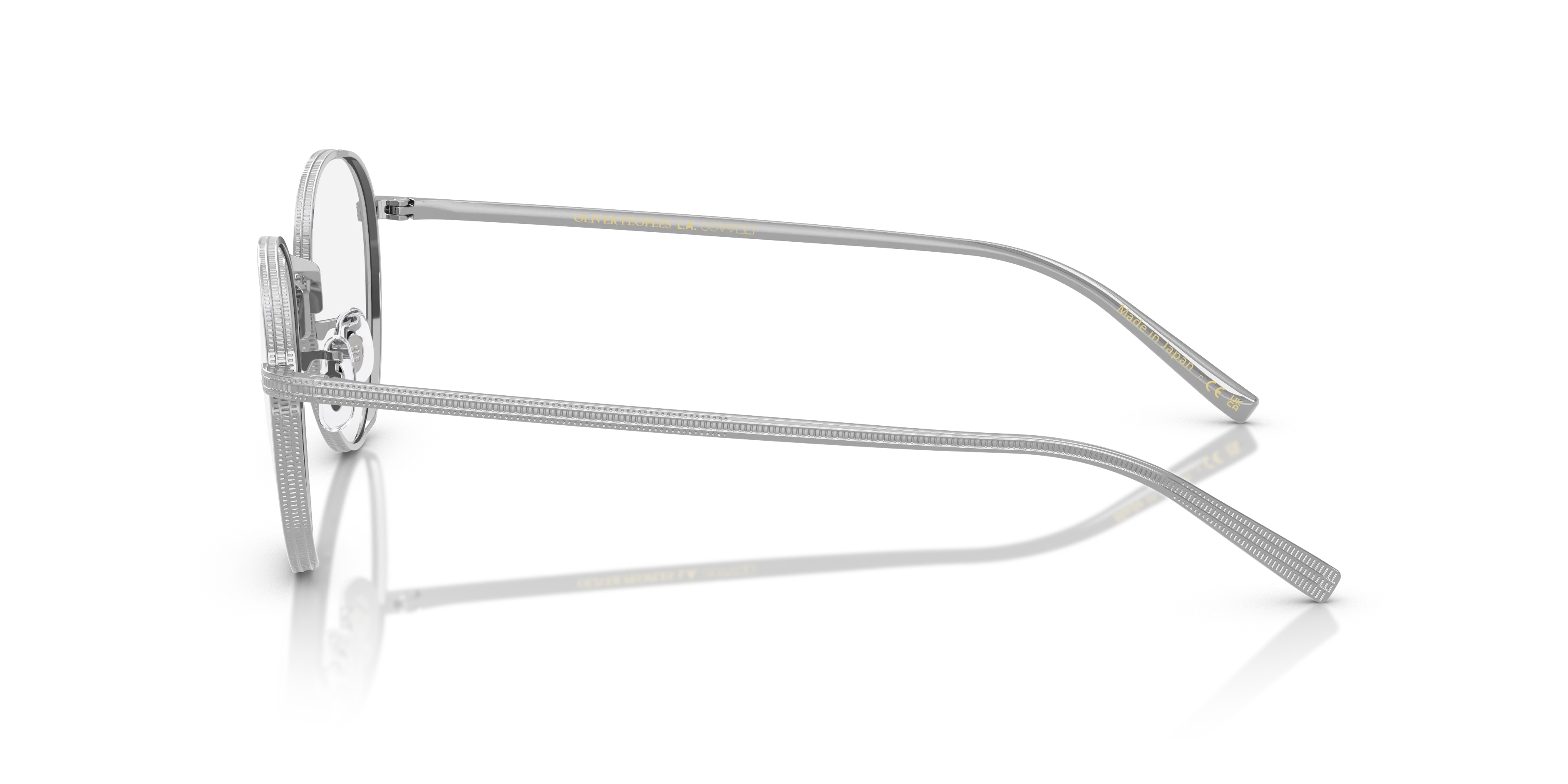 Oliver Peoples OV1350T KESNER 5036 Montature da vista Titanio Argento Trasparente Pantos Normale - immagine 4