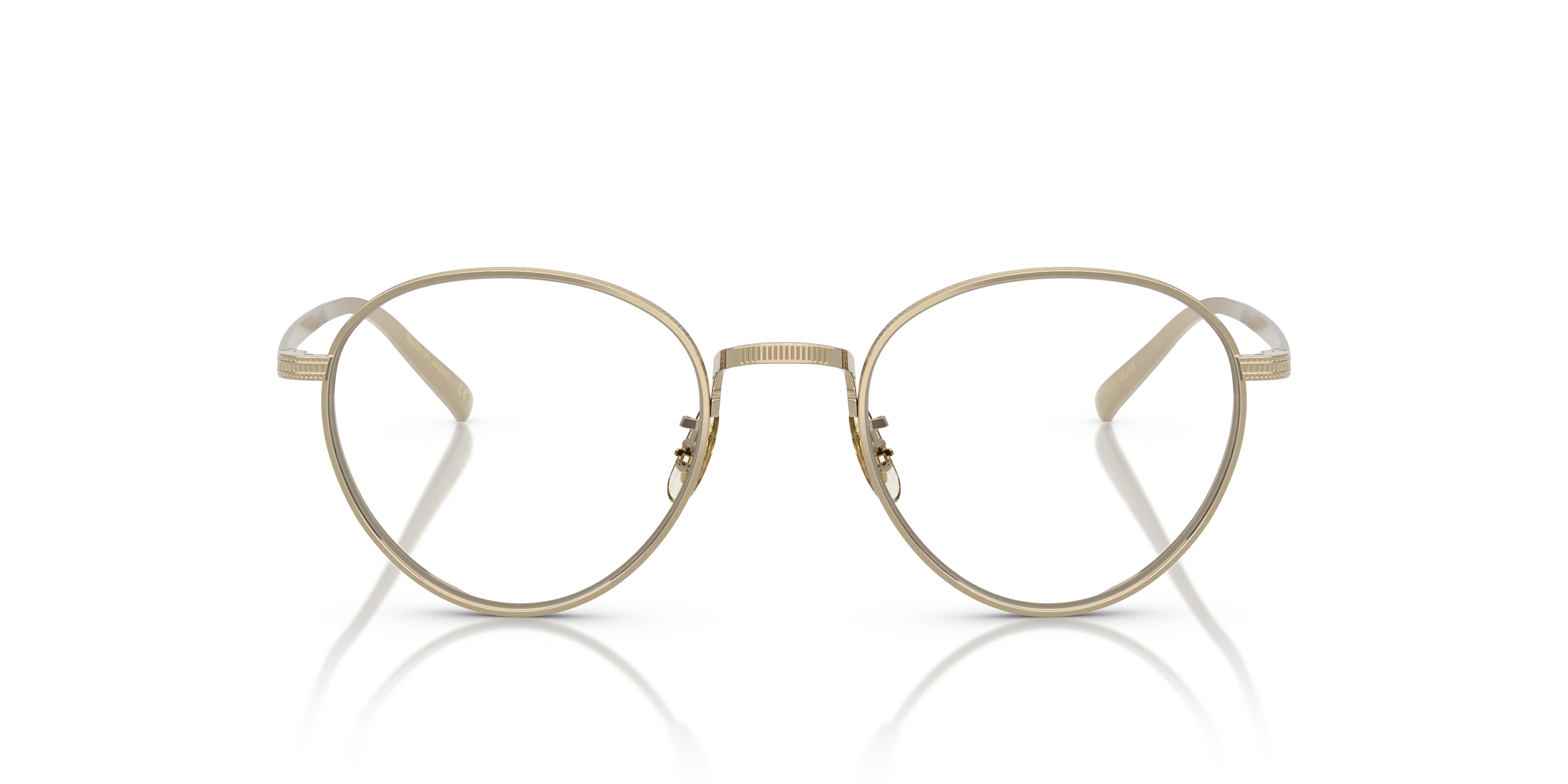 Oliver Peoples OV1350T KESNER 5035 Montature da vista Titanio Oro Trasparente Pantos Normale - immagine 3
