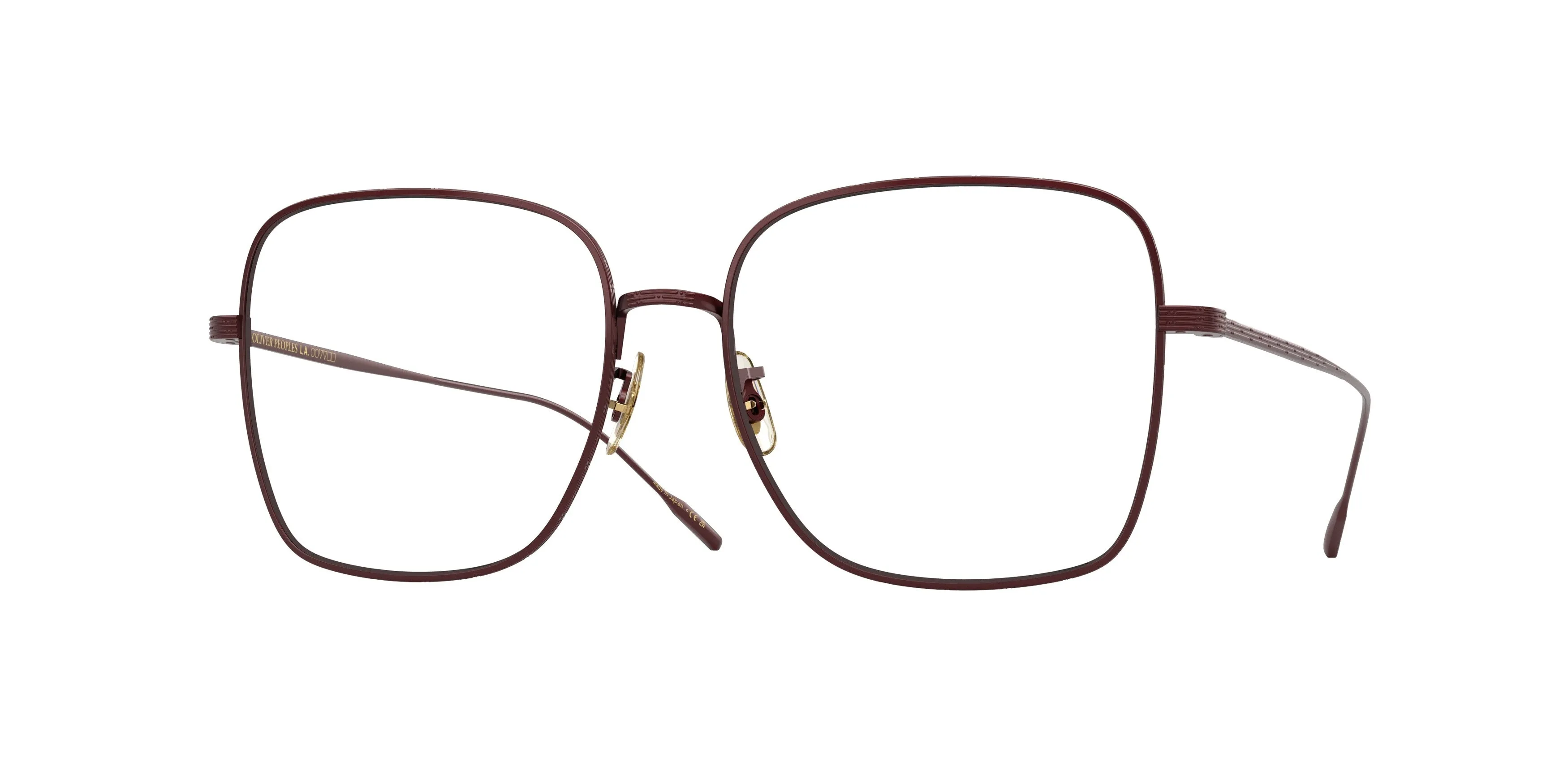 Oliver Peoples OV1348T NORALEE 5294 Montature da vista Titanio Viola Trasparente Pillow Normale - immagine 1