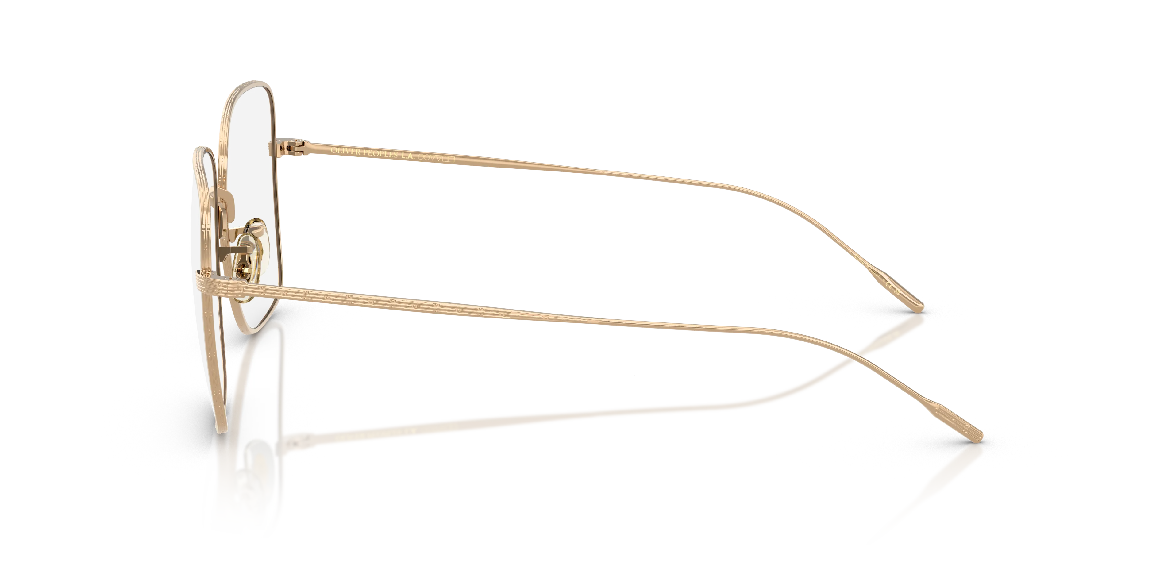 Oliver Peoples OV1348T NORALEE 5037 Montature da vista Titanio Oro Trasparente Pillow Normale - immagine 4