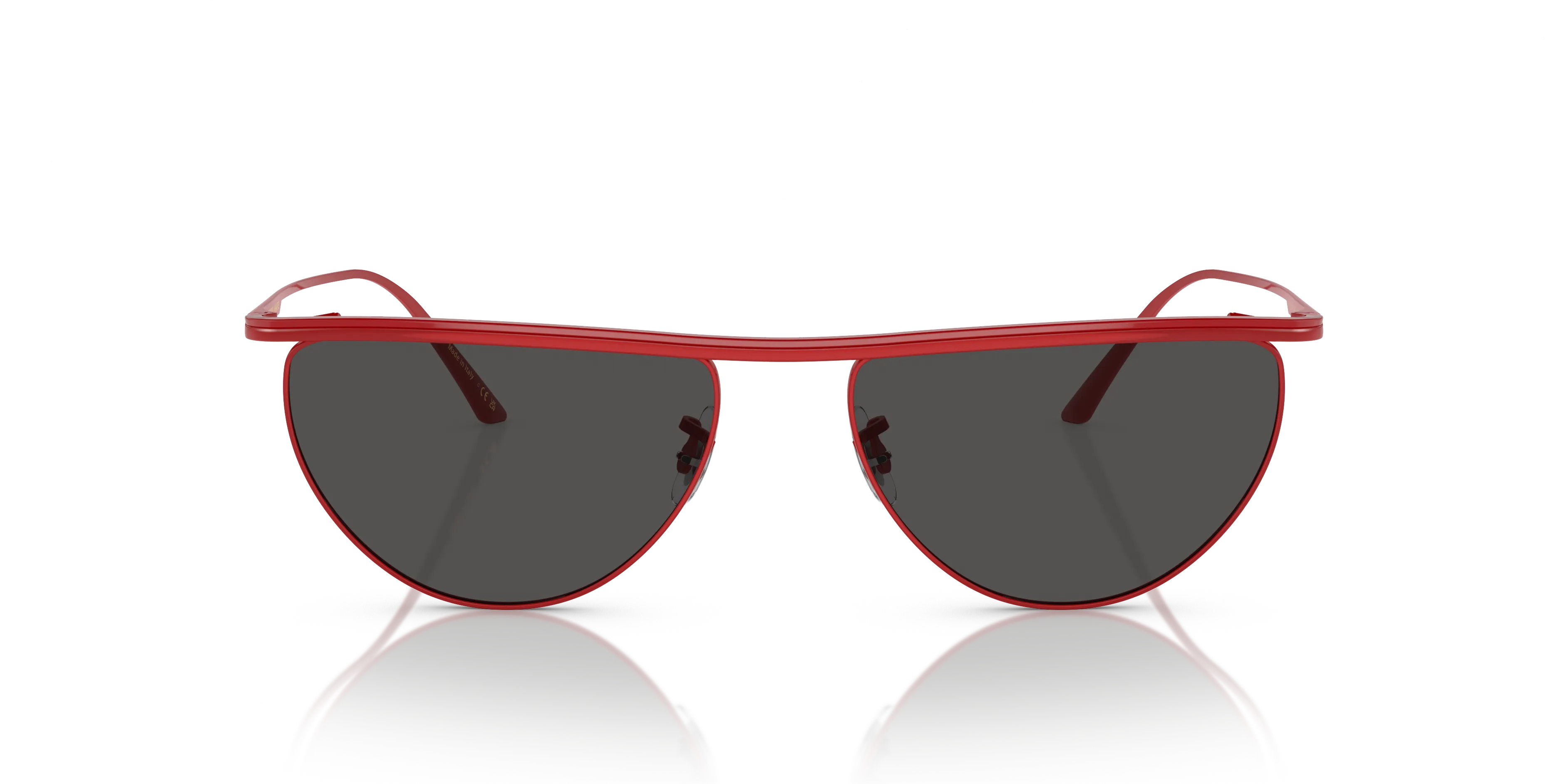 Oliver Peoples OV1342S 1984C 553487 Occhiali da sole Metallo Rosso Grigio Geometrica Normale - immagine 3