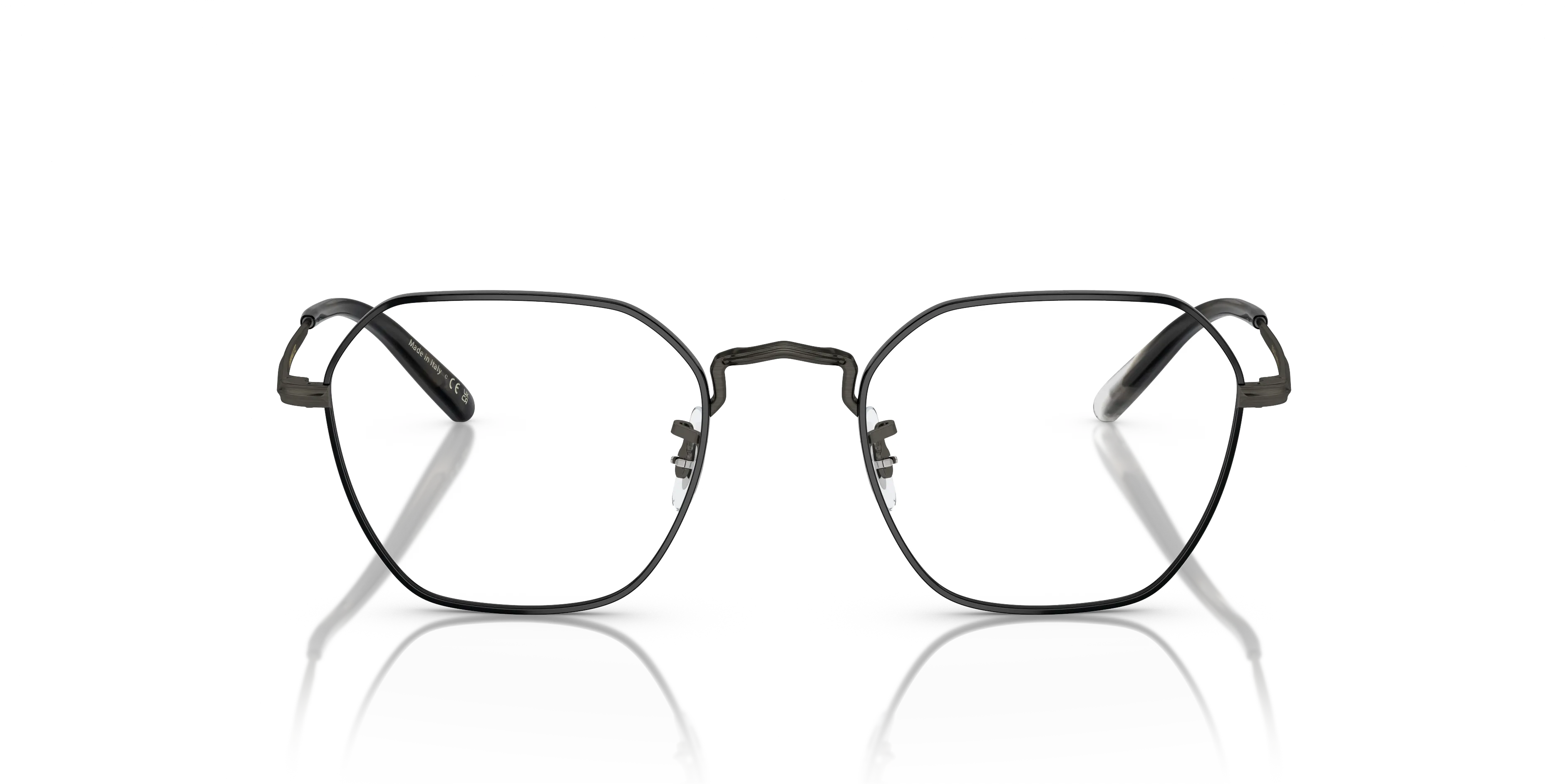 Oliver Peoples OV1334 LEVISON 5321 Montature da vista Metallo Grigio Trasparente Squadrata Normale - immagine 3