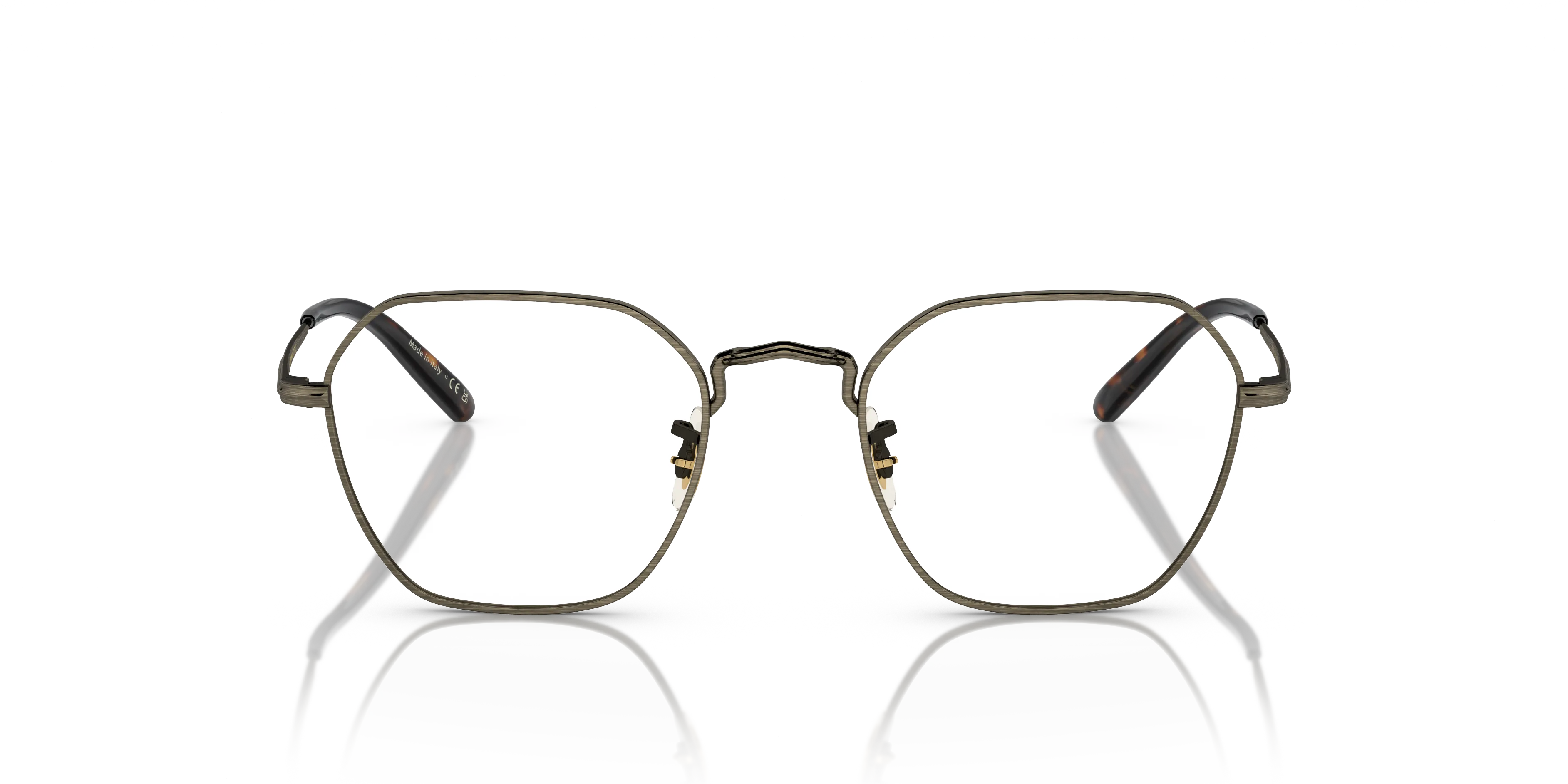 Oliver Peoples OV1334 LEVISON 5284 Montature da vista Metallo Oro Trasparente Squadrata Normale - immagine 3
