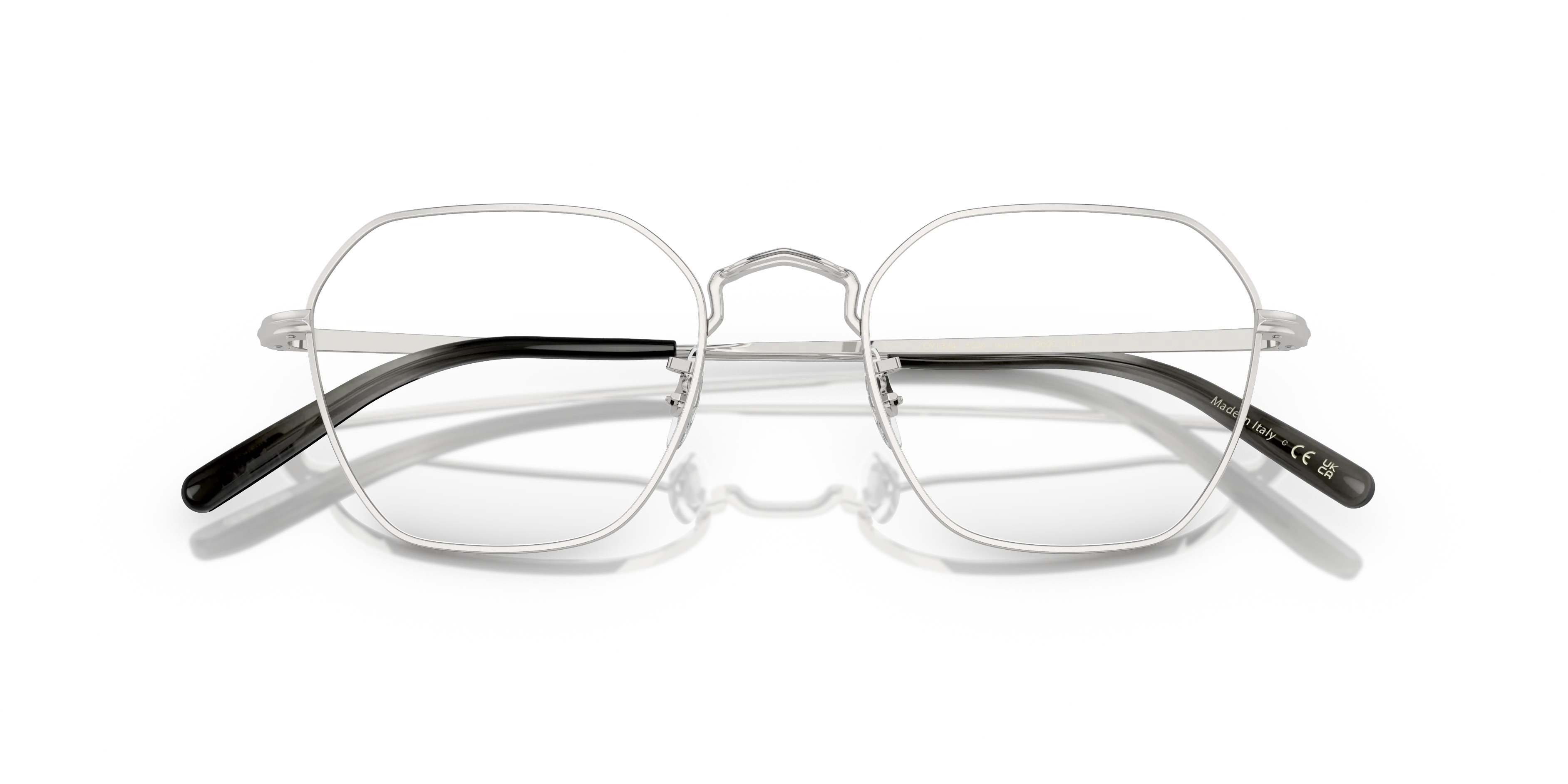 Oliver Peoples OV1334 LEVISON 5036 Montature da vista Metallo Argento Trasparente Squadrata Normale - immagine 2