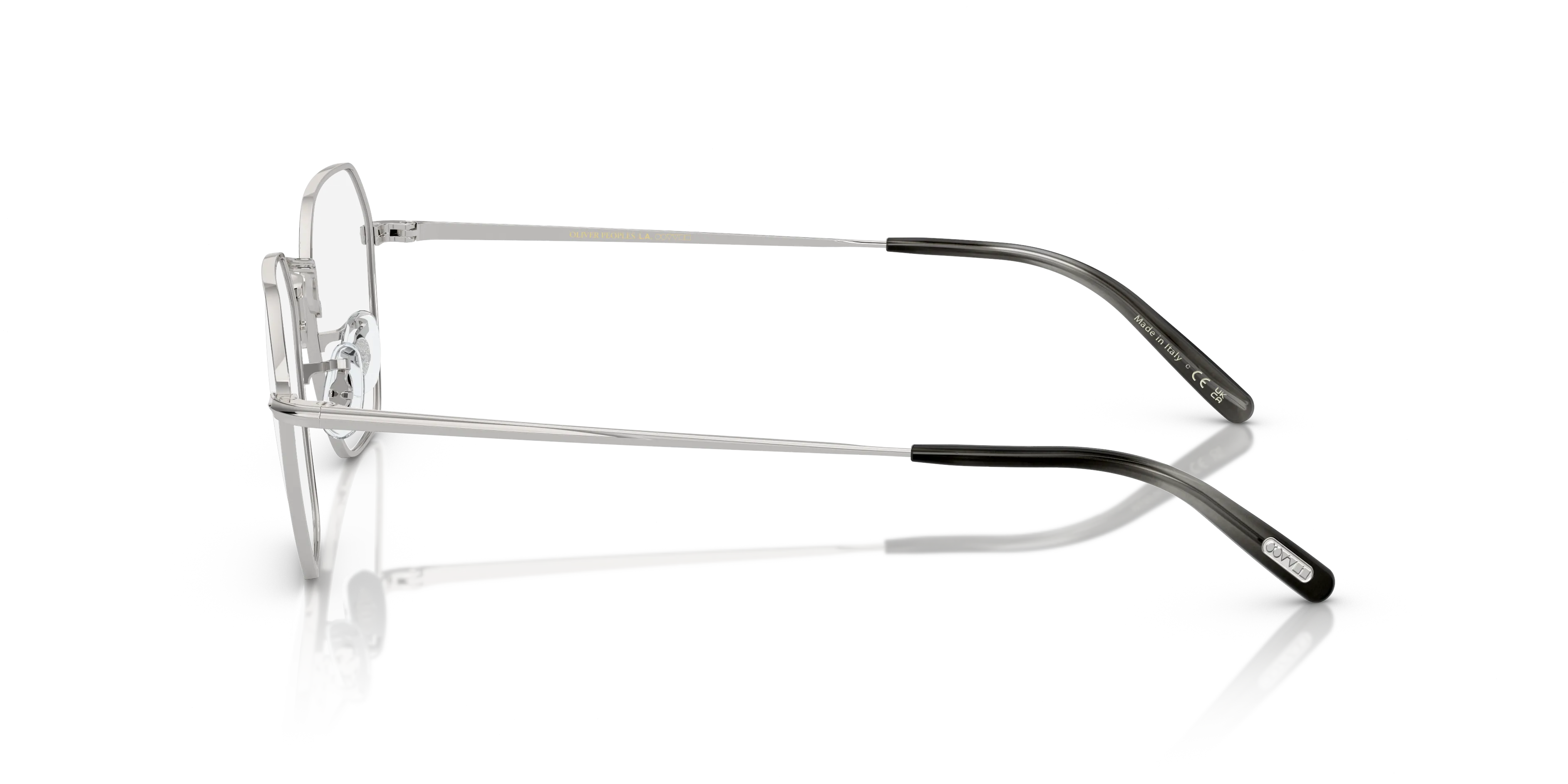 Oliver Peoples OV1334 LEVISON 5036 Montature da vista Metallo Argento Trasparente Squadrata Normale - immagine 4